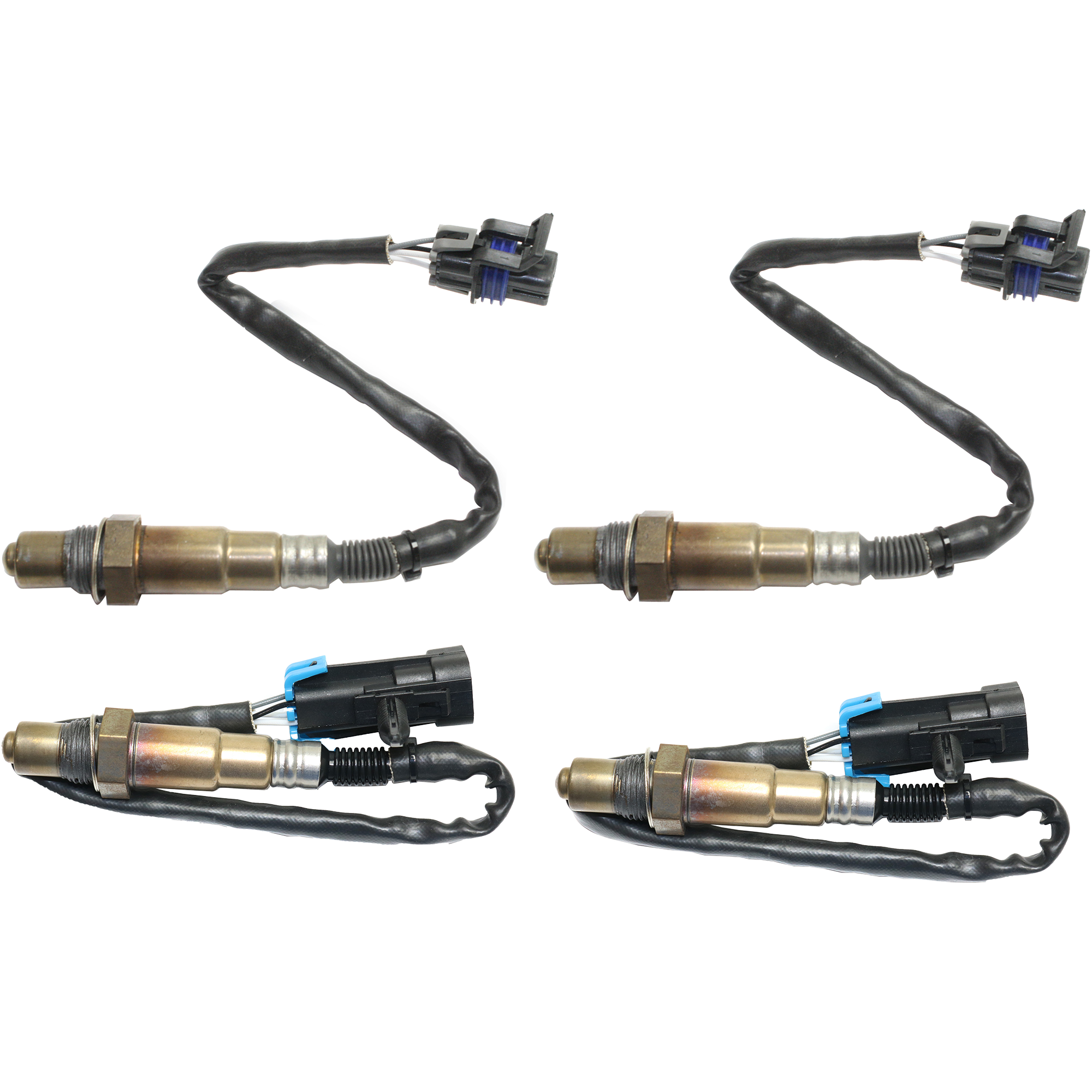 AM SRX 07-09 CTS STS 08-11 OXYGEN SENSOR Set of 4 Before and After Catalytic Converter RH and LH 4 Wire SKU SET REPC960917-4