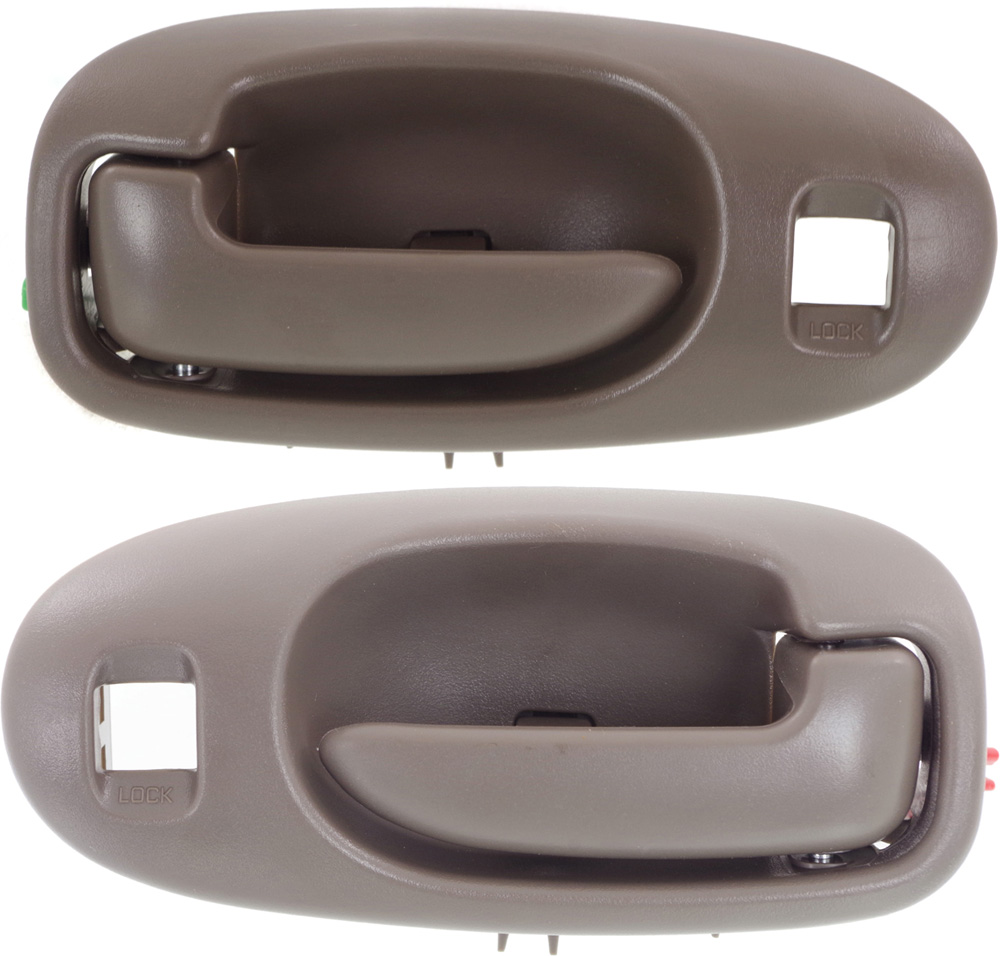 AM SEBRING 01-06 INTERIOR FRONT DOOR HANDLE RH LH Set of 2 Sedan Gray Taupe SKU SET REPCH462139