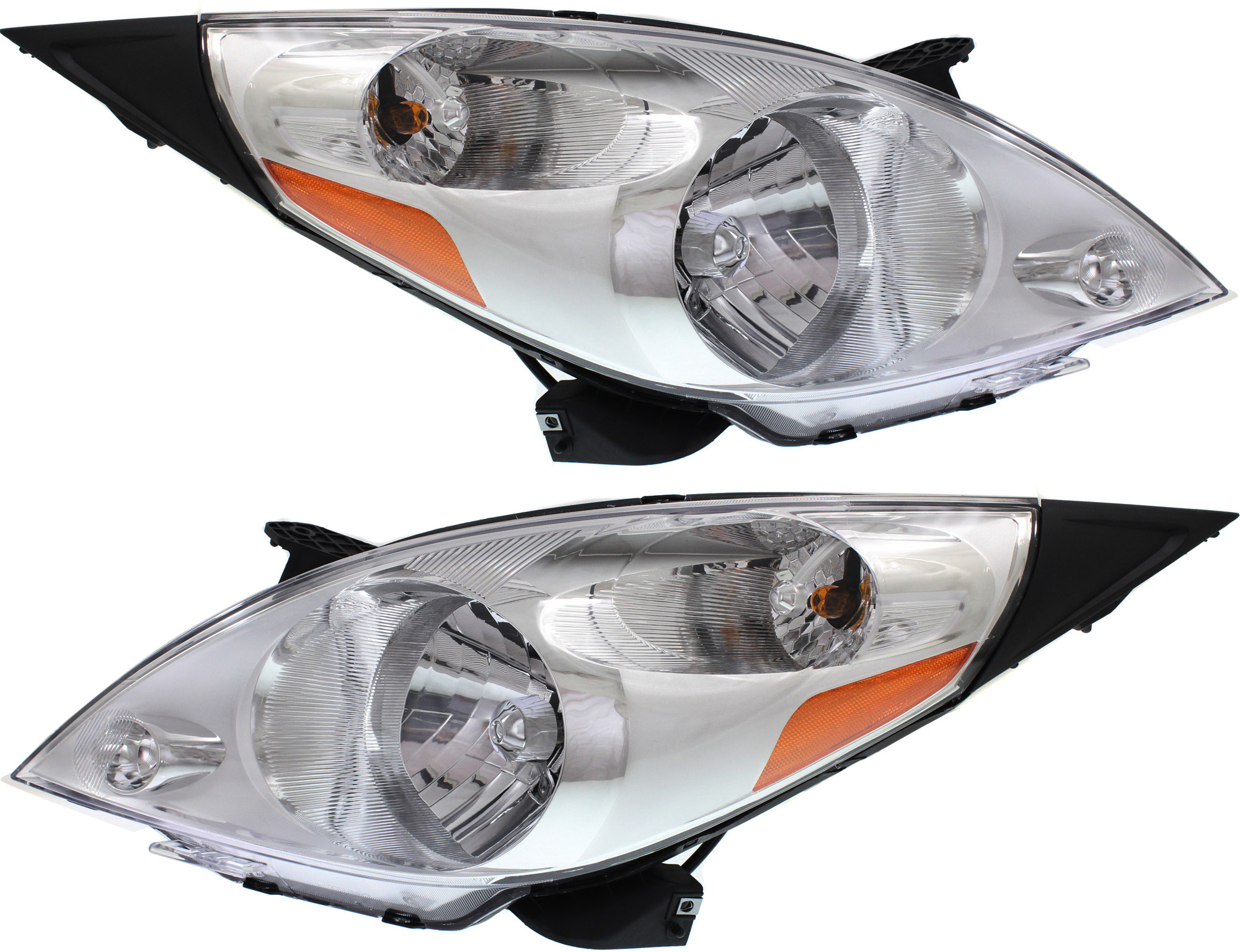 AM SPARK 13-15 HEAD LAMP RH AND LH Assembly Halogen w wiring harness SKU SET REPCV100103 Partslink GM2503368 GM2502368 OEM 95281469-95281468