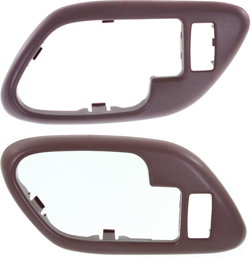 AM C K FULL SIZE P U 95-02 SUBURBAN 95-99 FRONT DOOR HANDLE CASE RH and LH Inside Red w Lock Hole SKU SET REPCV462143 OEM 15708072-15708071