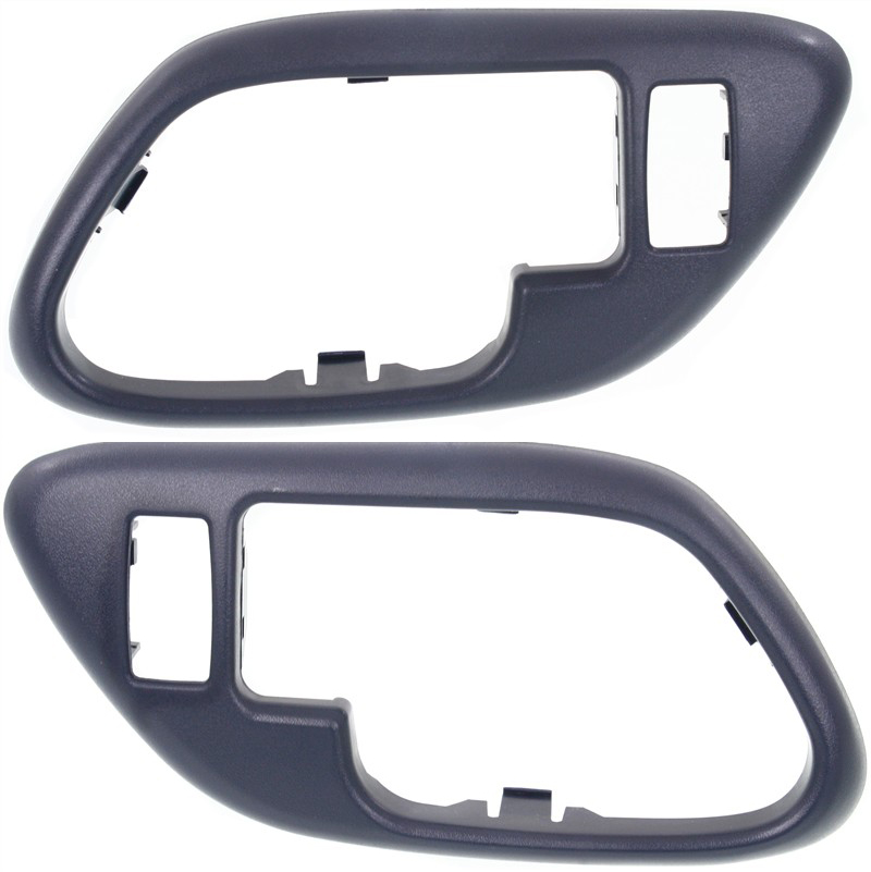 AM C K FULL SIZE P U 95-02 SUBURBAN 95-99 FRONT DOOR HANDLE CASE TRIM RH and LH Inside Blue w Lock Hole SKU SET REPCV462147 OEM 15708068-15708067