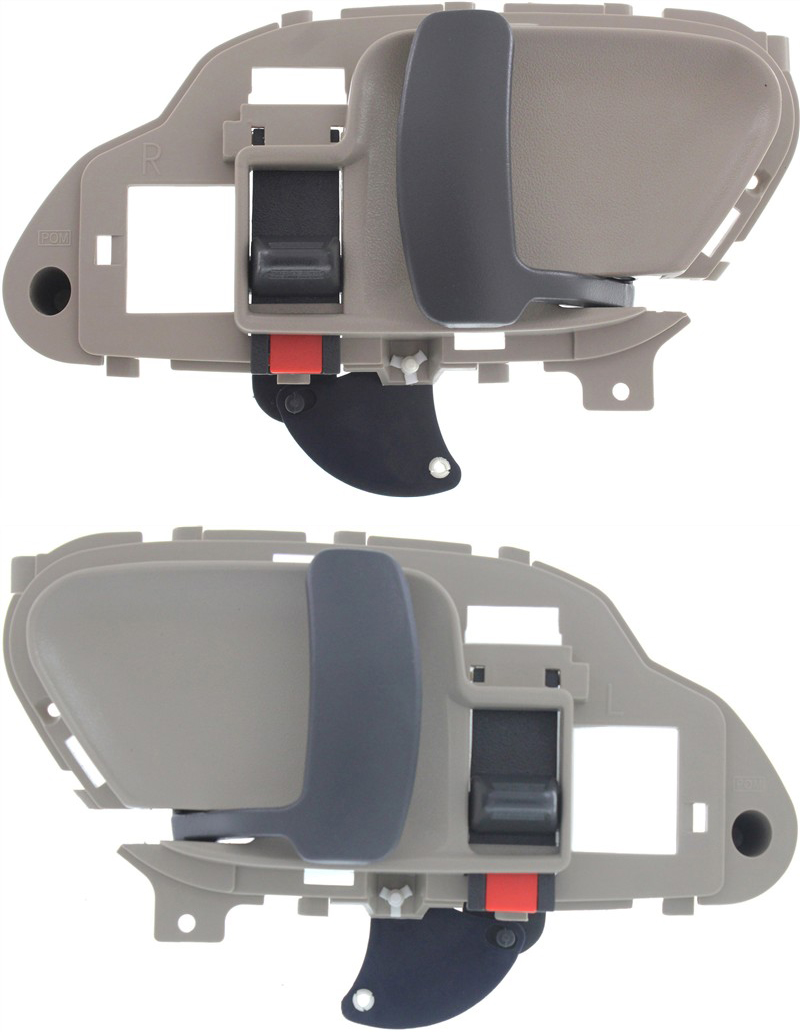 AM C K FULL SIZE P U 95-02 SUBURBAN 95-99 FRONT DOOR HANDLE RH and LH Inside Gray Lvr+Light Beige Hsg. SKU SET REPCV462151 OEM 15019126-15019125