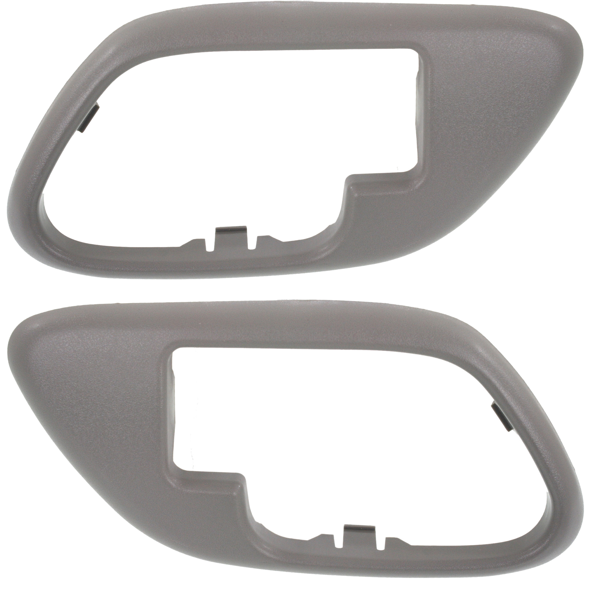 AM C K FULL SIZE P U 95-02 SUBURBAN 95-99 FRONT DOOR HANDLE CASE RH AND LH Interior Gray Plastic SKU SET REPCV462155 Partslink GM1359100 GM1358100 OEM 15708080-15708079