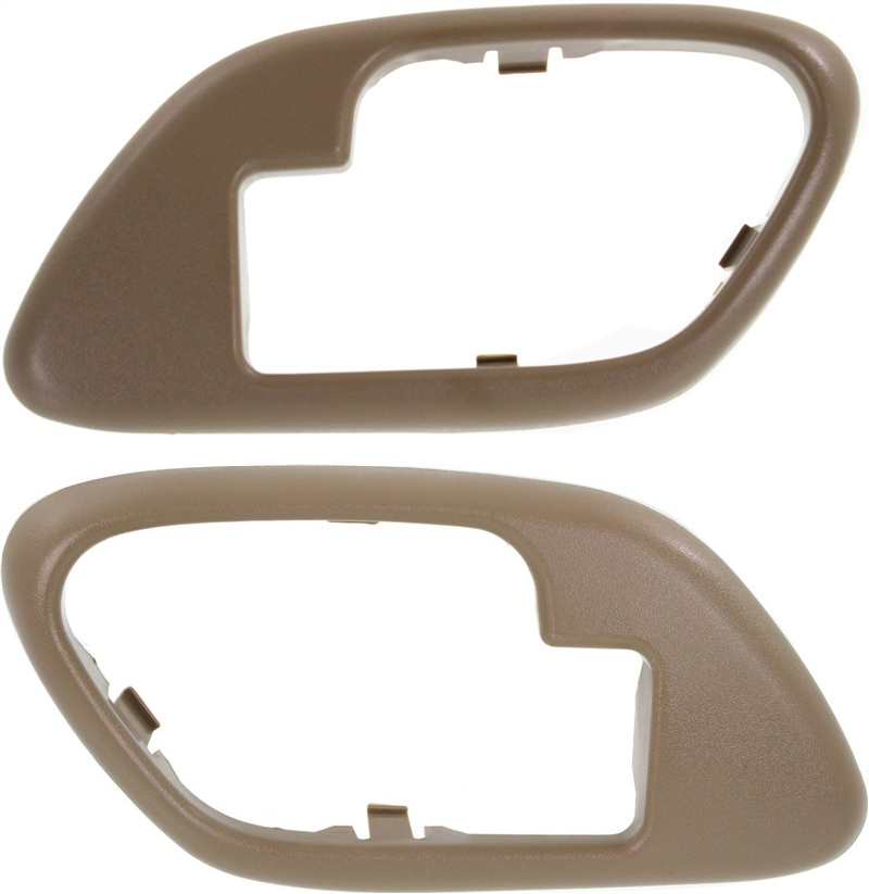 AM C K FULL SIZE P U 95-02 SUBURBAN 95-99 FRONT DOOR HANDLE CASE RH and LH Inside Beige Plastic SKU SET REPCV462159 OEM 15708084-15708083
