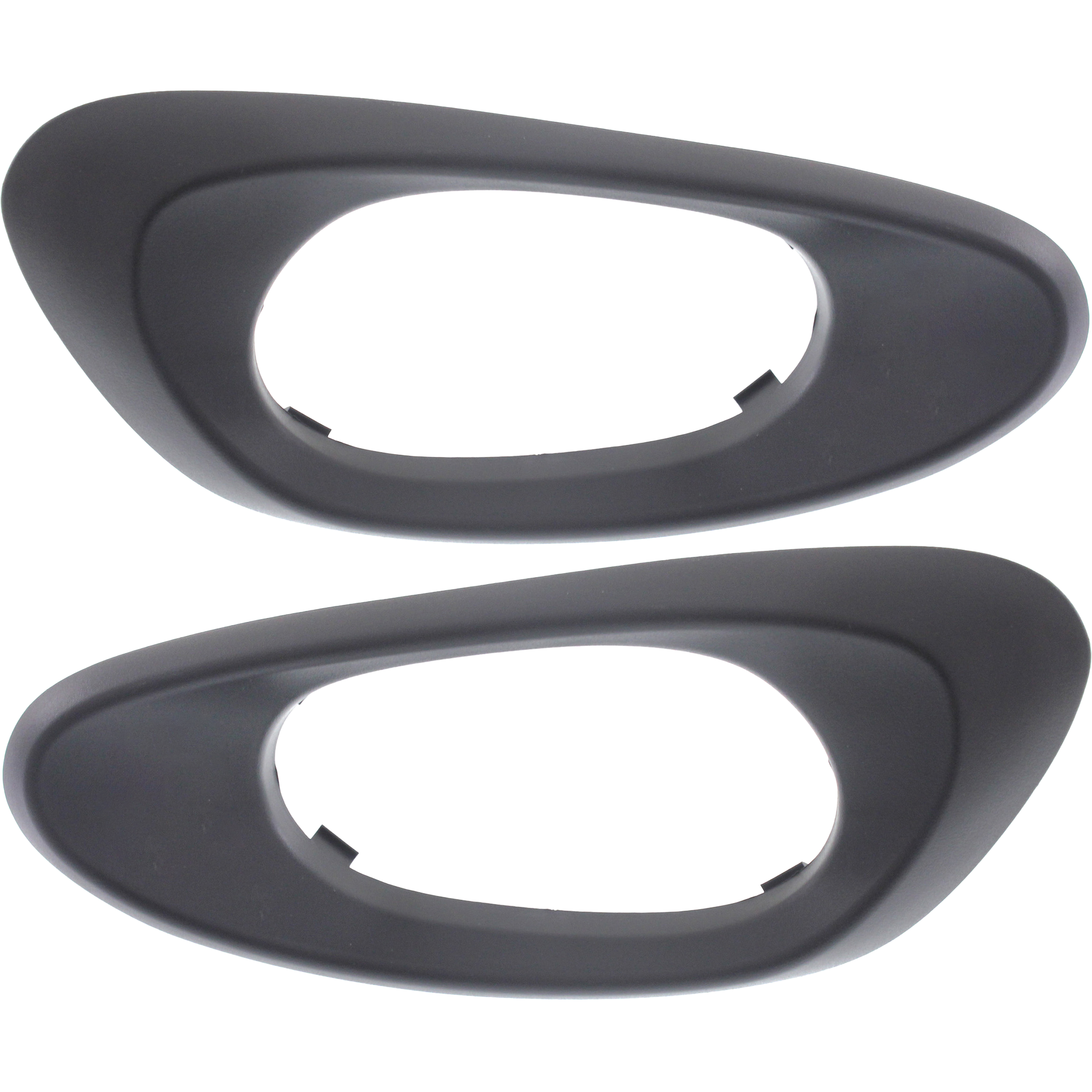 AM TRAILBLAZER 02-09 FRONT DOOR HANDLE RH AND LH Inside Textured Black Bezel Only w o Hole SKU SET REPCV462169 OEM 15214502-15214501
