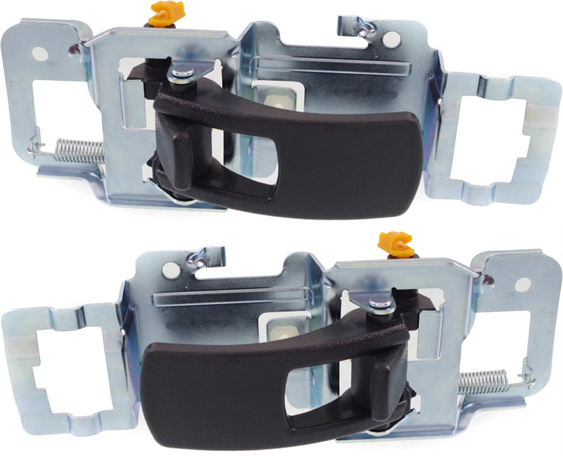 AM EQUINOX 08-09 FRONT DOOR HANDLE RH AND LH Inside All Black Plastic =REAR SKU SET REPCV462339 OEM 15926298-15831879-25897972-159