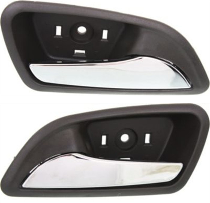 AM CRUZE 11-15 CRUZE LIMITED 16-16 FRONT INTERIOR DOOR HANDLE RH AND LH Chrome Lever+Brown Housing Cocoa Plastic =REAR SKU SET REPCV462351 OEM 95213024-95213023