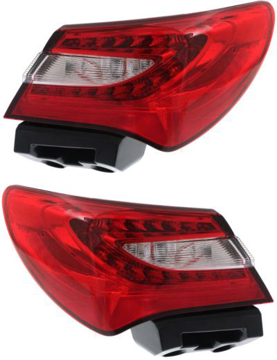 AM CHRYSLER 200-11-14 TAIL LAMP RH AND LH Assembly Sedan SKU SET REPCV730101 OEM 5182524AE PFM 5182525AE PFM