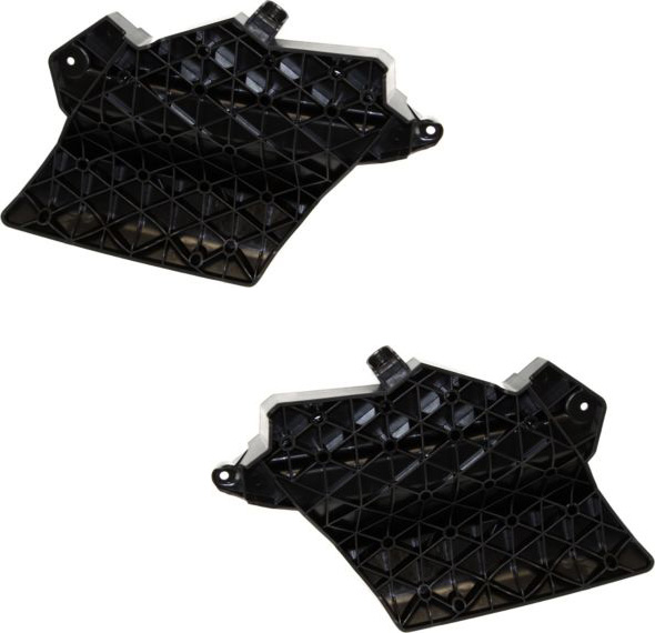 AM CHARGER 11-14 FRONT BUMPER BRACKET RH AND LH Bracket Fiberglass SKU SET REPD013117 Partslink CH1063103 CH1062103 OEM 68138778AA 68138779AA