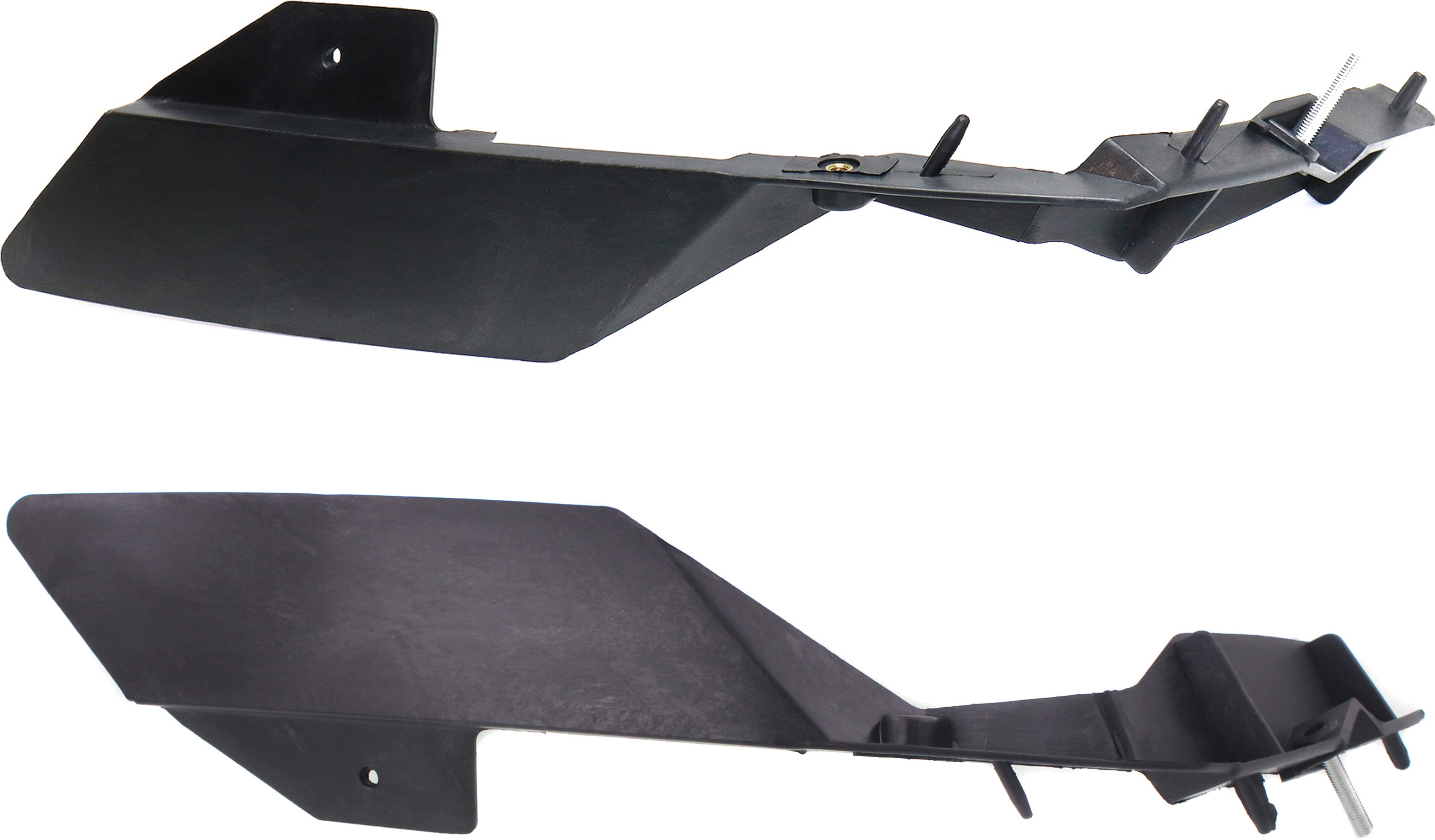 AM CHARGER 06-10 FRONT BUMPER BRACKET RH AND LH Inner Cover Support Plastic SKU SET REPD013121 Partslink CH1042105 CH1043105 OEM 4806230AD 4806231AD