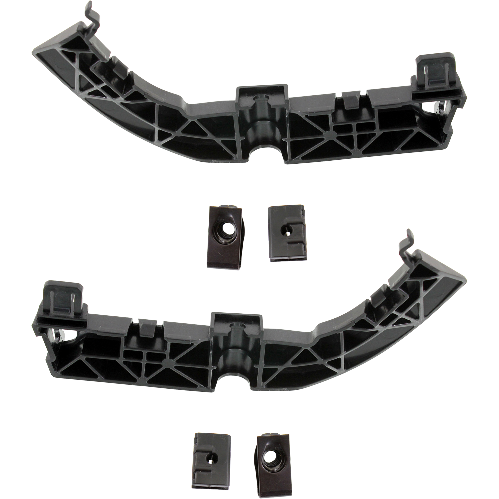 AM CHALLENGER 08-23 FRONT BUMPER BRACKET RH AND LH w o Wide Body Option SKU SET REPD014901 Partslink CH1033100 CH1032100 OEM 68024342AD 68024342AC 68024343