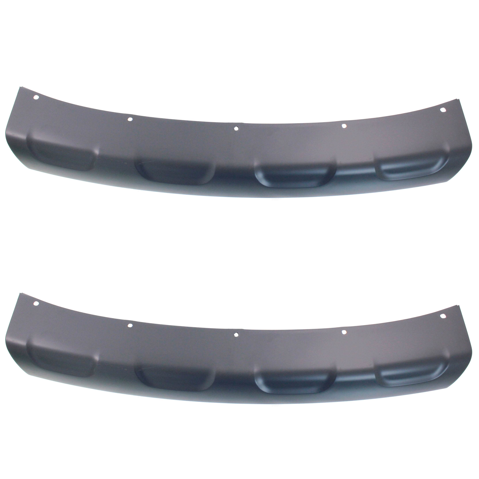 AM JOURNEY 11-19 FRONT BUMPER MOLDING RH AND LH Applique Primed AWD w Fascia Type 2 SKU SET REPD015912-2