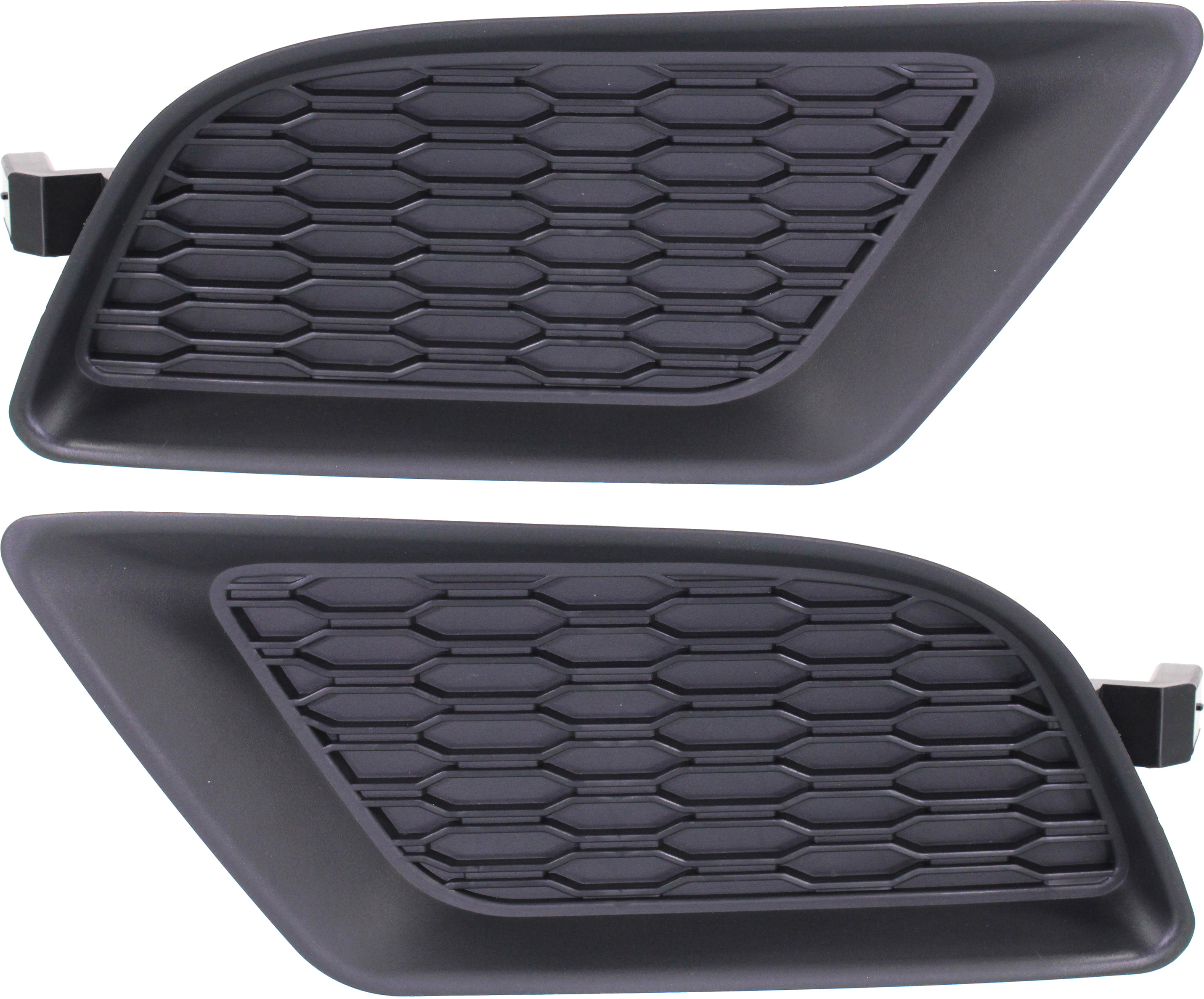AM CHARGER 11-14 FRONT FOG LAMP COVER RH AND LH Black SKU SET REPD018909 Partslink CH1039131 CH1038131 OEM 68092570AA 68092571AA