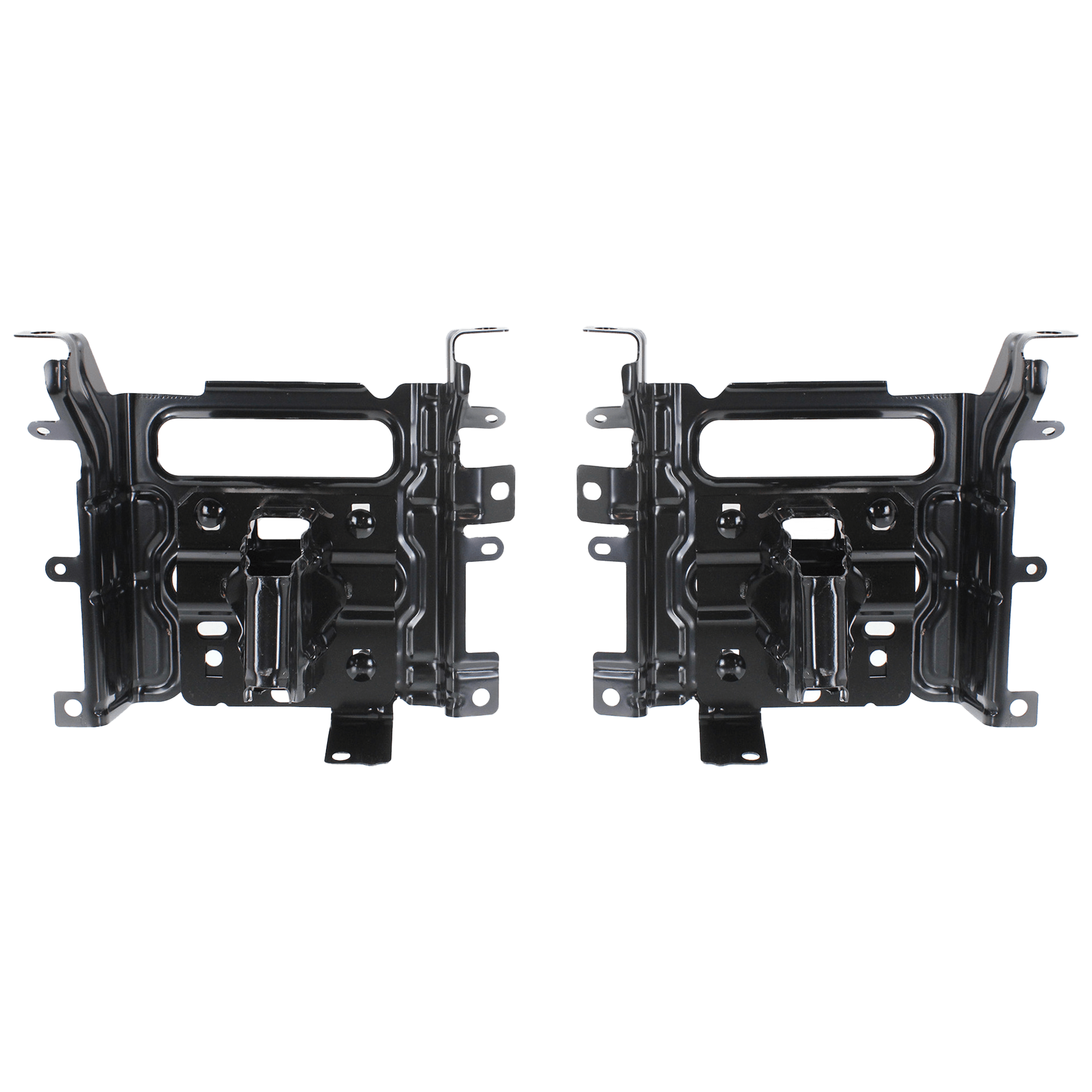 AM RAM 1500-13-18 FRONT BUMPER BRACKET RH AND LH Center Includes 19-23-1500 Classic Set of 6 SKU SET REPD019503 Partslink CH1061104 CH1061108 CH1061118 OEM 68196983AA 68232454AA 68232485