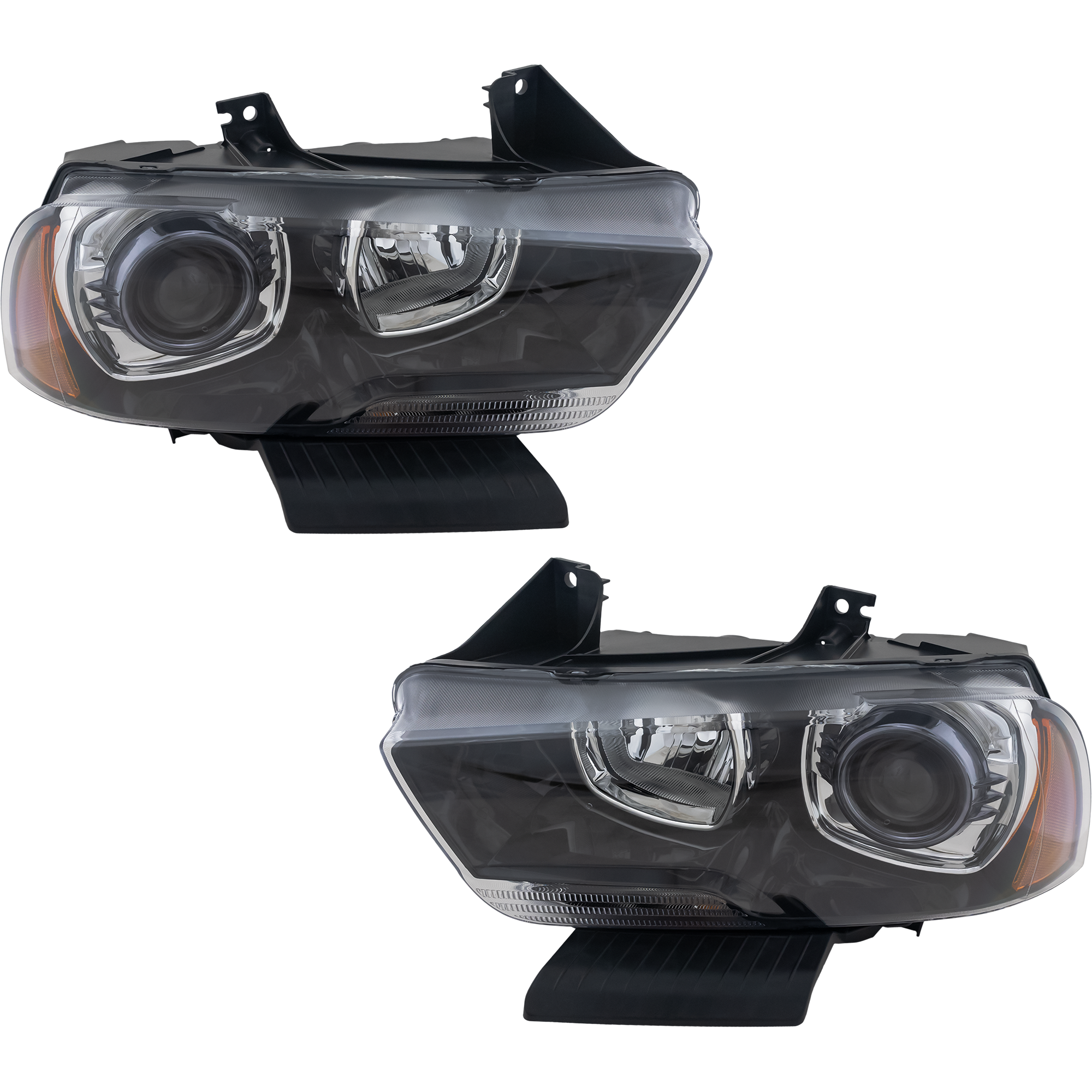 AM CHARGER 11-14 HEAD LAMP RH AND LH Assembly HID Xenon w HID Kit SKU SET REPD100183 Partslink CH2503236 CH2502236 OEM 57010412AE 57010413AE