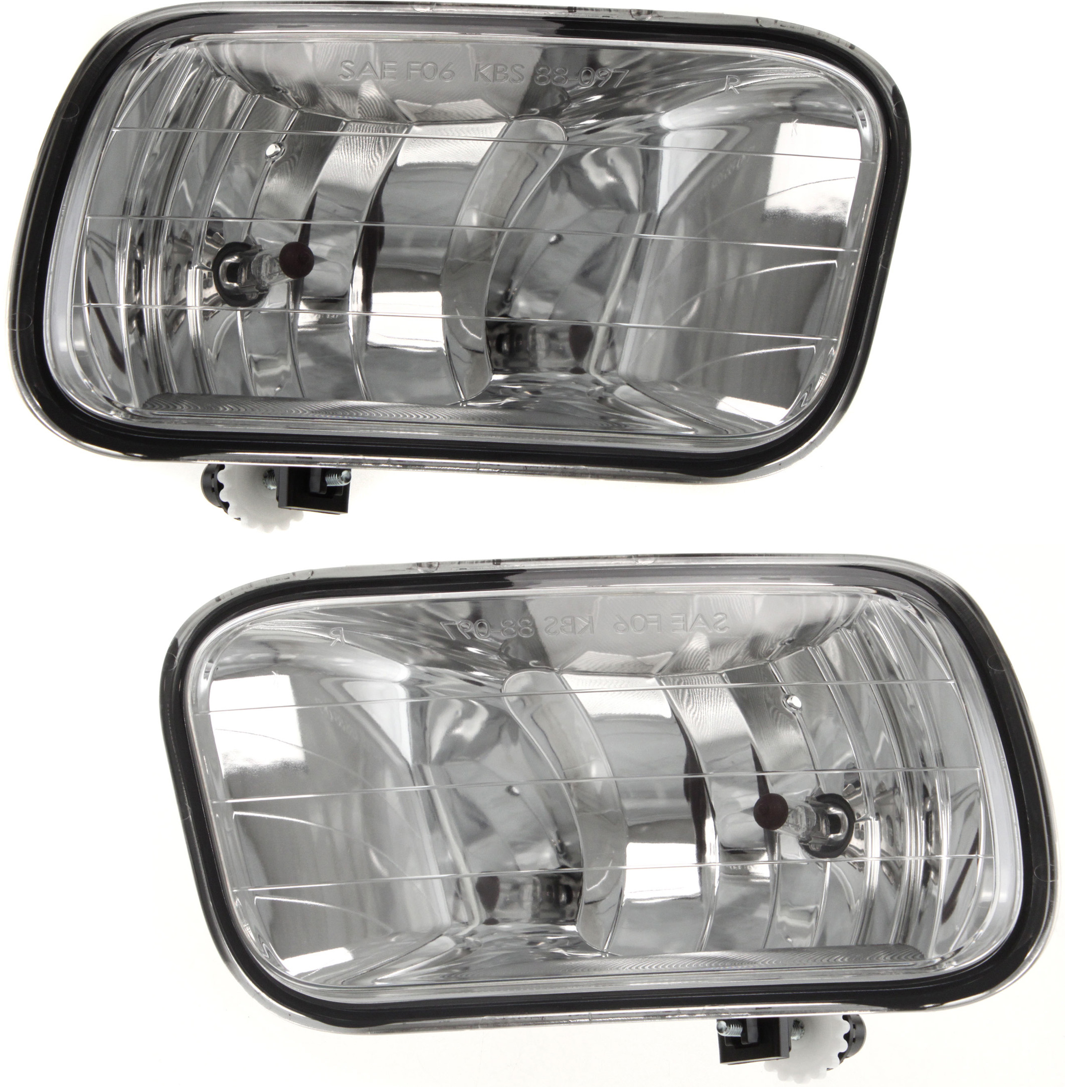 AM RAM 1500-09-12 P U RAM 2500-3500-10-18 P U FRONT FOG LAMP RH AND LH Assembly CAPA SKU SET REPD107505Q OEM 55372734AB PFM 55372735AB PFM