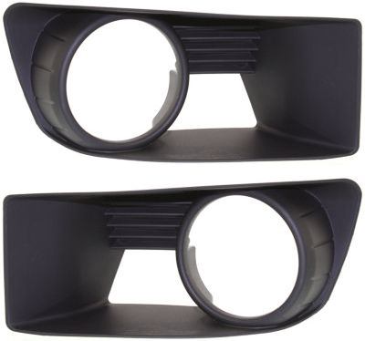 AM CALIBER 07-10 FRONT FOG LAMP MOLDING RH AND LH Primed SKU SET REPD107507 Partslink CH1038116 CH1039116 OEM 5030290AC 5030291AC