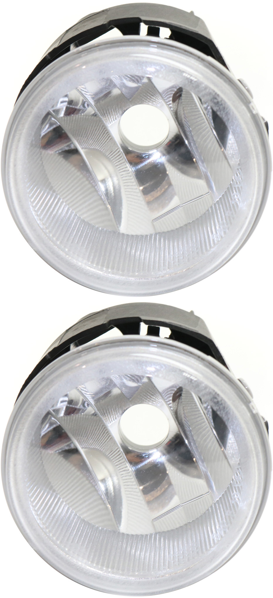 AM GRAND CARAVAN 11-20 FRONT FOG LAMP RH AND LH Lens and Housing SKU SET REPD107905-2 Partslink CH2592146 OEM 5182022AA