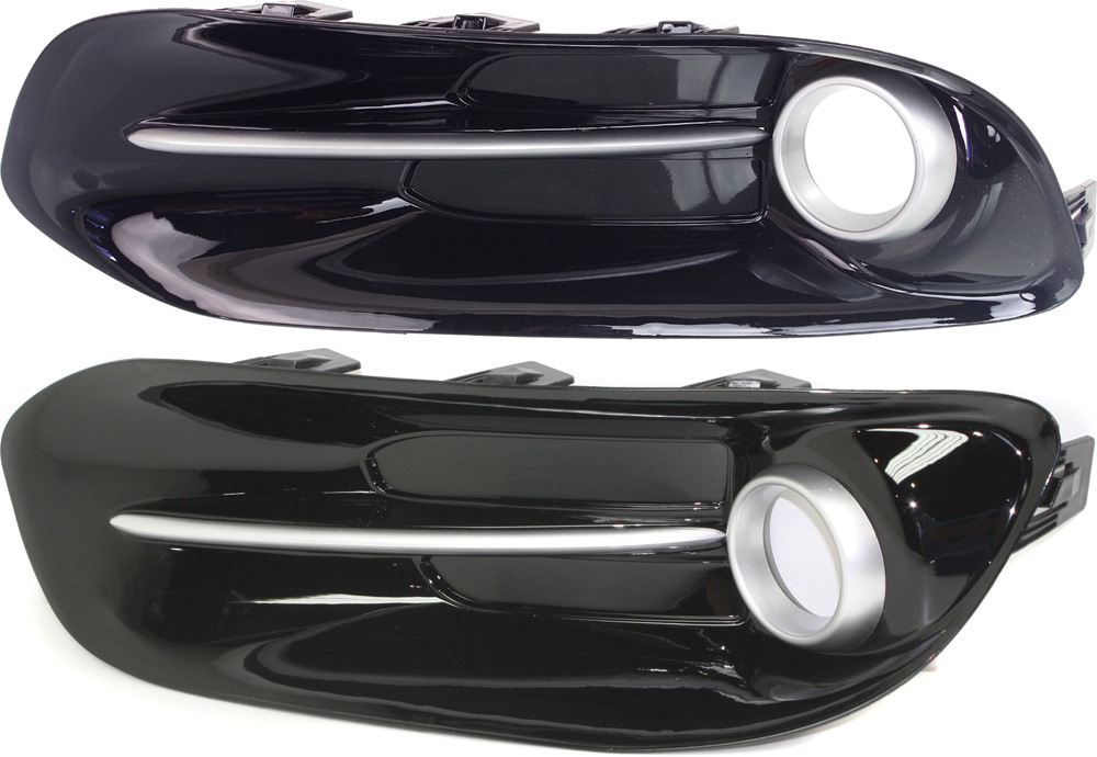 AM DART 13-16 FRONT FOG LAMP MOLDING RH AND LH Primed SKU SET REPD108001 Partslink CH1039141 CH1038141 OEM 68163976AB 68163977AB