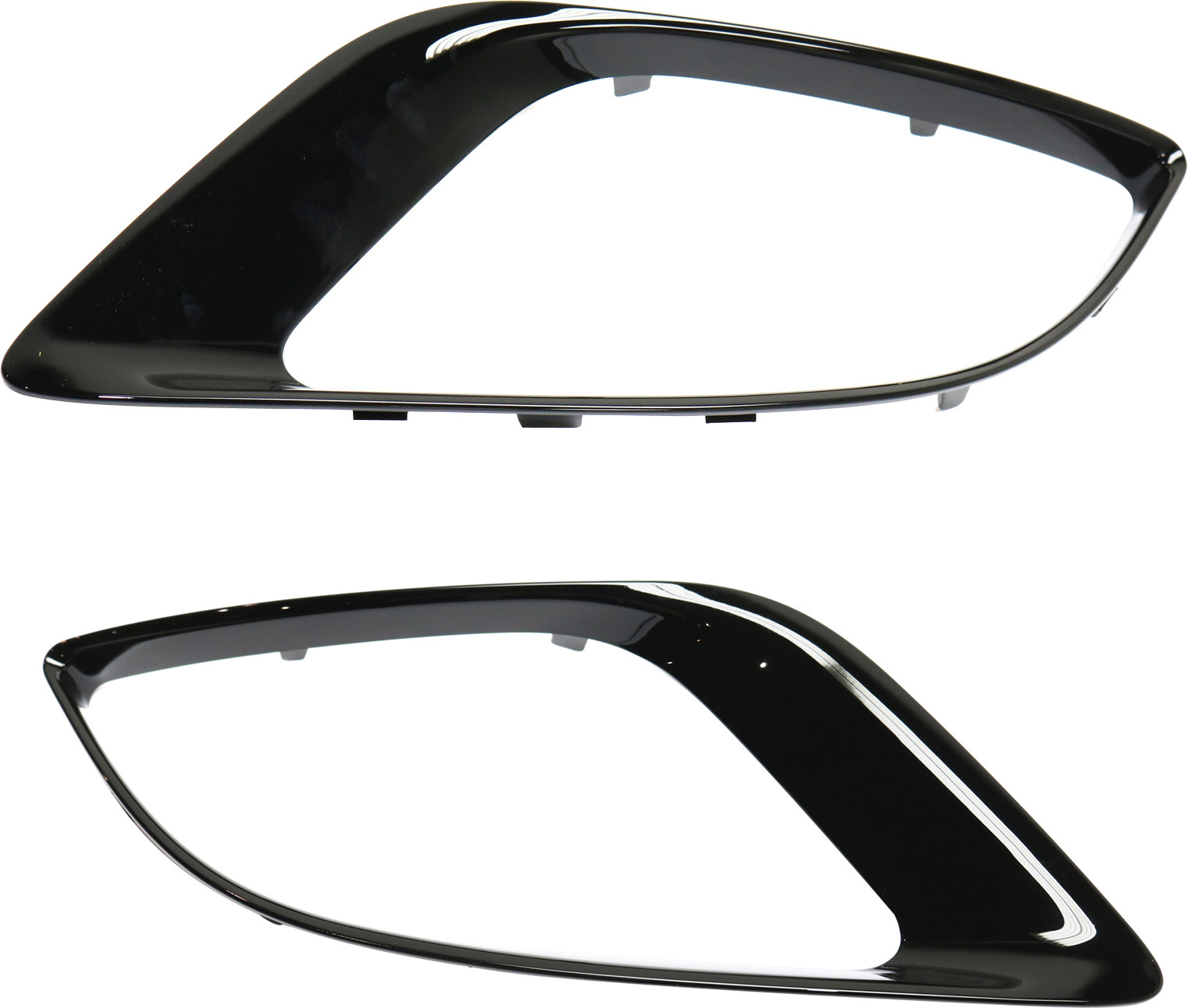 AM DURANGO 16-20 FRONT FOG LAMP MOLDING RH AND LH Black SKU SET REPD108005 Partslink CH1039162 CH1038162 OEM 5LS78DX8AB 5LS79DX8AB