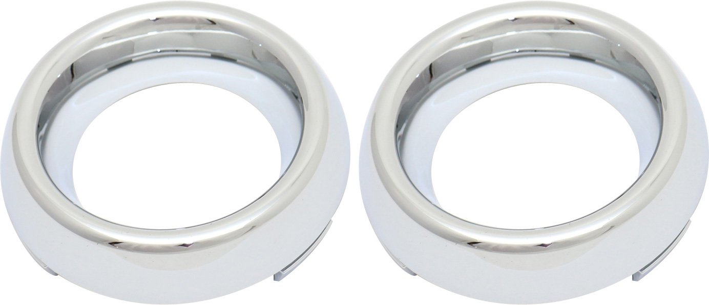 AM DURANGO 14-20 FRONT FOG LAMP MOLDING RH AND LH Chrome Inner Trim Exc. SRT Pursuit Models SKU SET REPD108011-2 Partslink CH1038161 OEM 5113680AA
