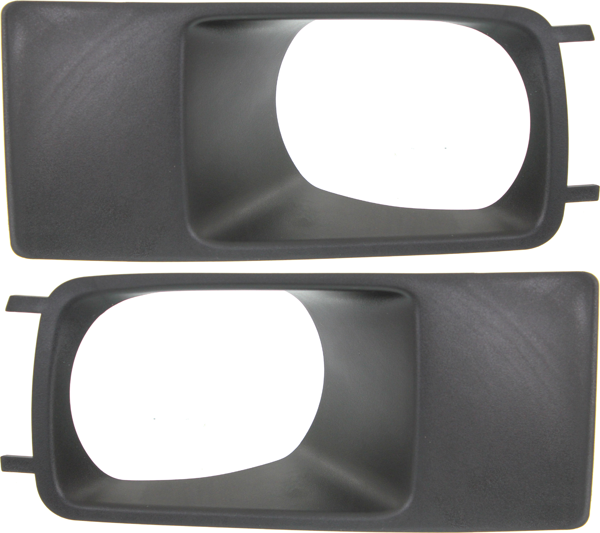 AM MAGNUM 05-07 FRONT FOG LAMP MOLDING RH AND LH Textured Black w o SRT8 SKU SET REPD108611 Partslink CH1039139 CH1038139 OEM 4805922AA 4805923AA