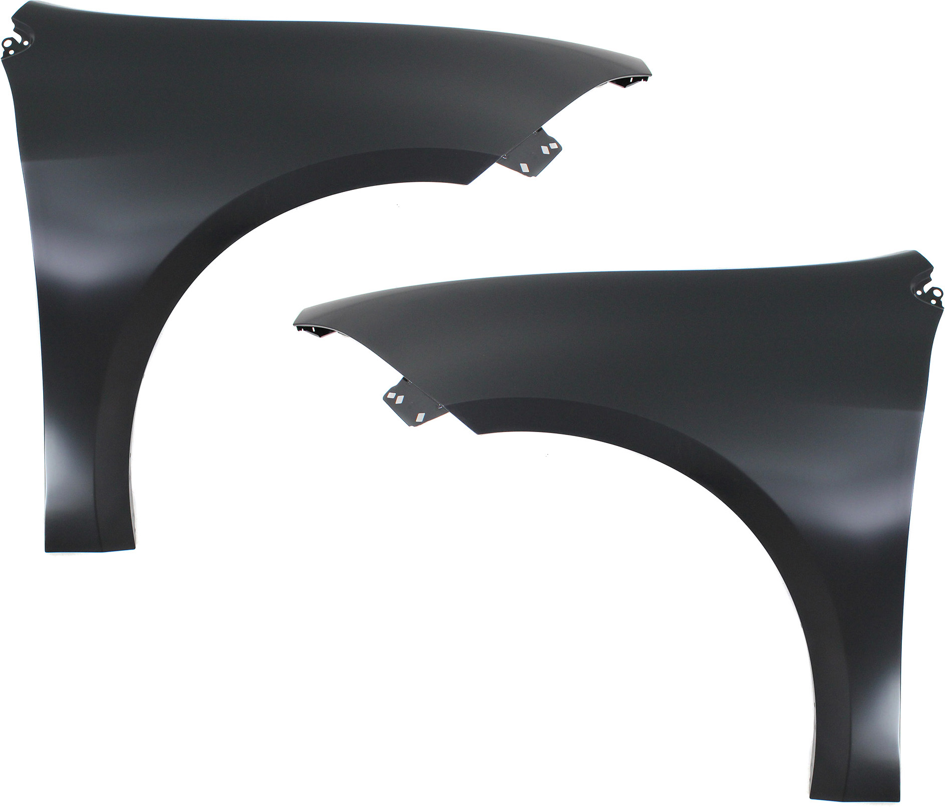 AM DART 13-16 FRONT FENDER RH AND LH Primed Steel CAPA SKU SET REPD220111Q Partslink CH1241280C CH1240280C OEM 68082972AC 68082973AC