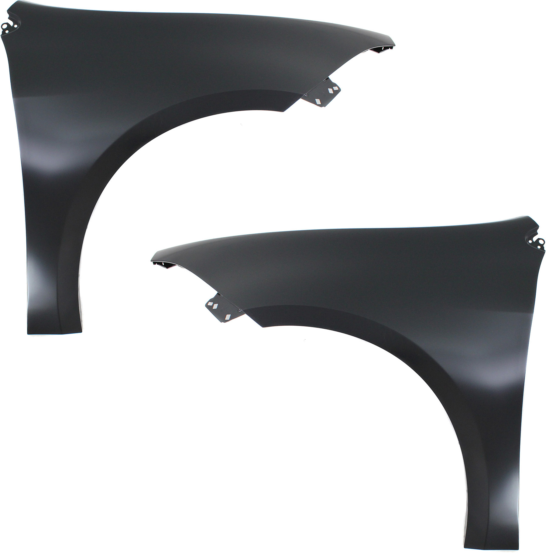 AM DART 13-16 FRONT FENDER RH AND LH Primed SKU SET REPD220111 Partslink CH1241280 CH1240280 OEM 68082972AC 68082973AC