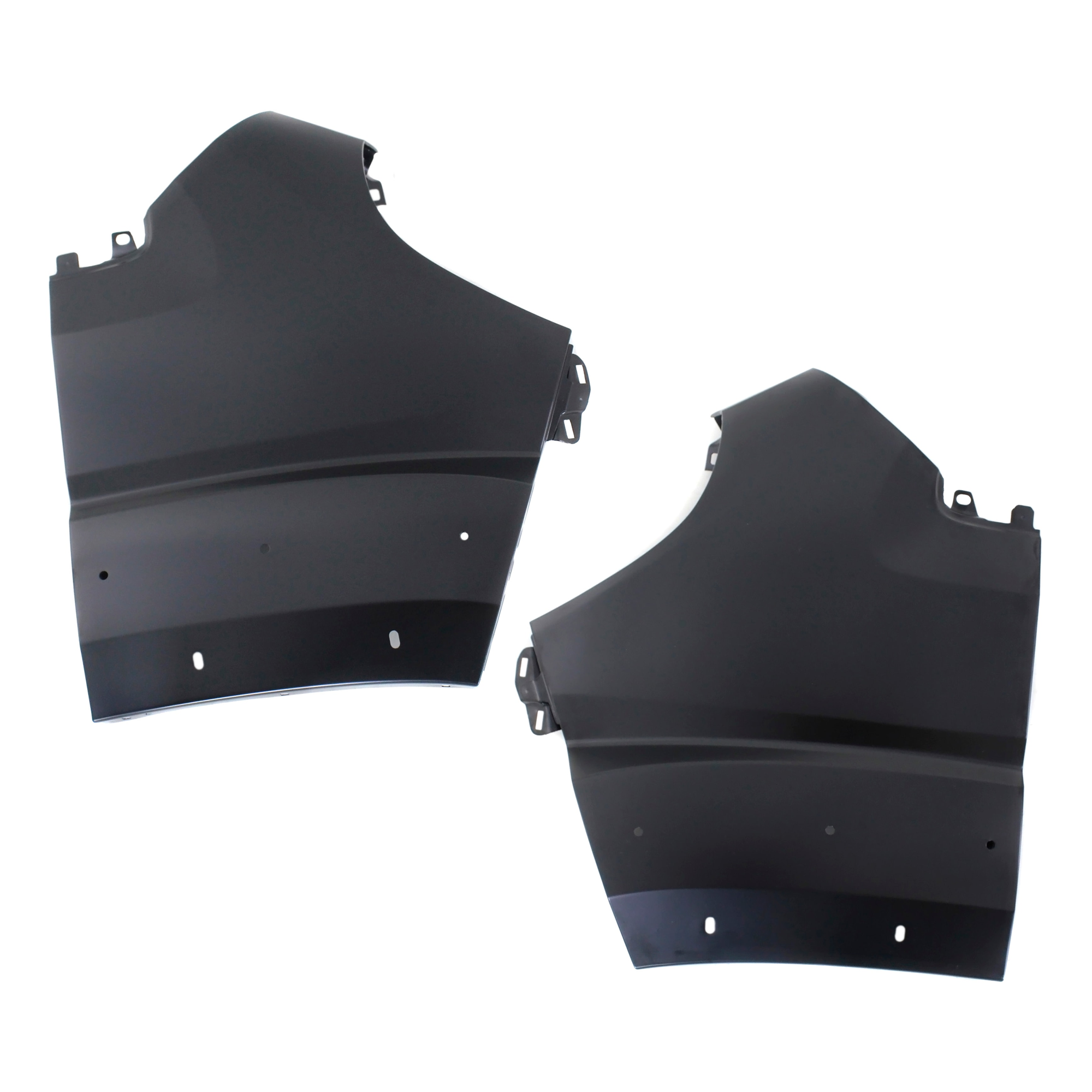 AM PROMASTER VAN 14-22 FRONT FENDER RH AND LH Primed Steel w Molding Hole CAPA SKU SET REPD220145Q Partslink CH1241286C CH1240286C OEM 68213477AB 68213478AB