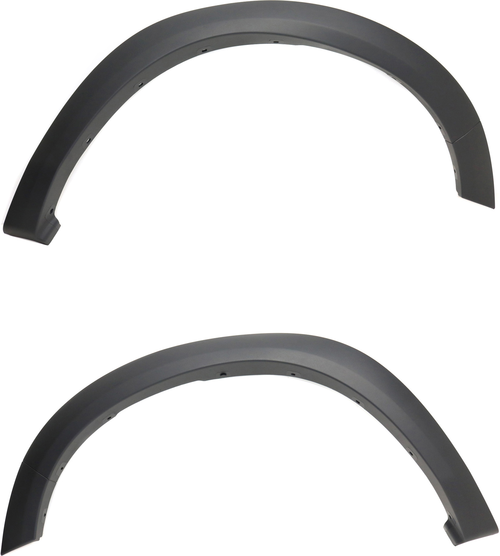 AM RAM 1500-09-18 FRONT WHEEL OPENING MOLDING RH AND LH Textured Black Includes 19-22-1500 Classic SKU SET REPD221303 Partslink CH1291107 CH1290107 OEM 1FV88TZZAE 1TD26TZZAG PFM 1FV8