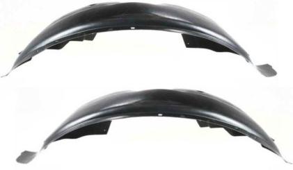 AM NITRO 07-11 FRONT FENDER LINER RH AND LH SKU SET REPD222101 Partslink CH1248140 CH1249140 OEM 55157170AD 55157171AD