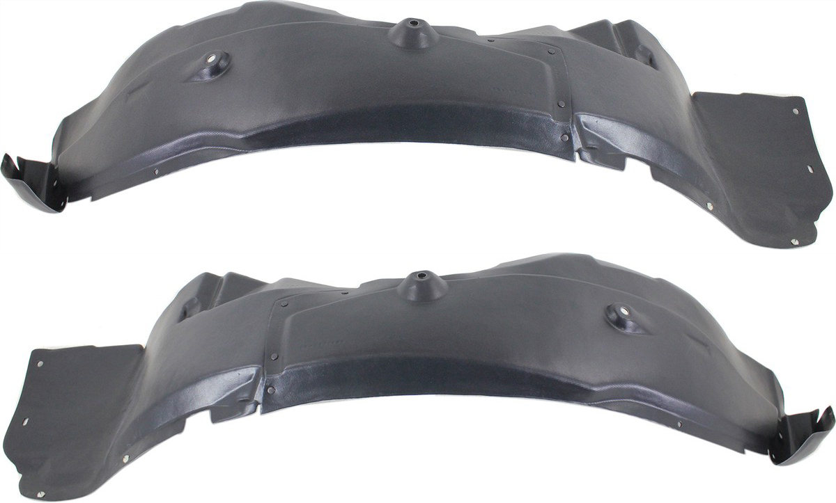 AM AVENGER 11-14 FRONT FENDER LINER RH AND LH Plastic Vacuum Form SKU SET REPD222123 Partslink CH1248159 CH1249159 OEM 5008914AF 5008915AG