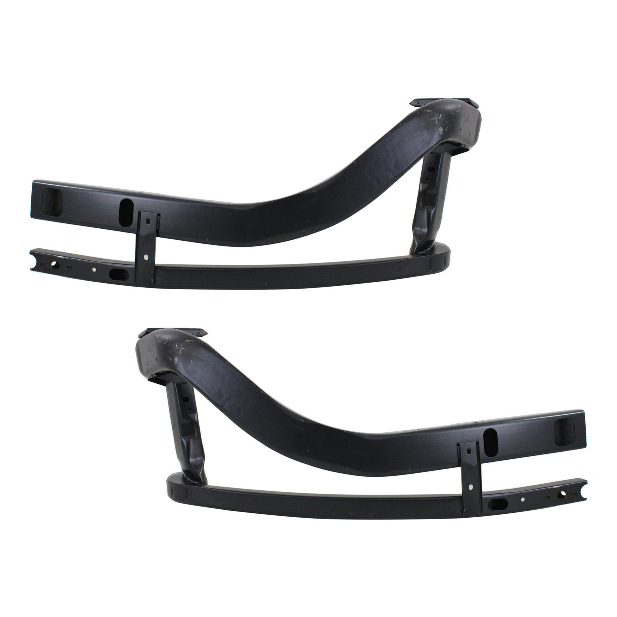 AM DODGE FULL SIZE P U 02-09 RADIATOR SUPPORT RH AND LH Side Rail New Body Style SKU SET REPD250505 Partslink CH1225192 CH1225193 OEM 55275694AL 55275695AK