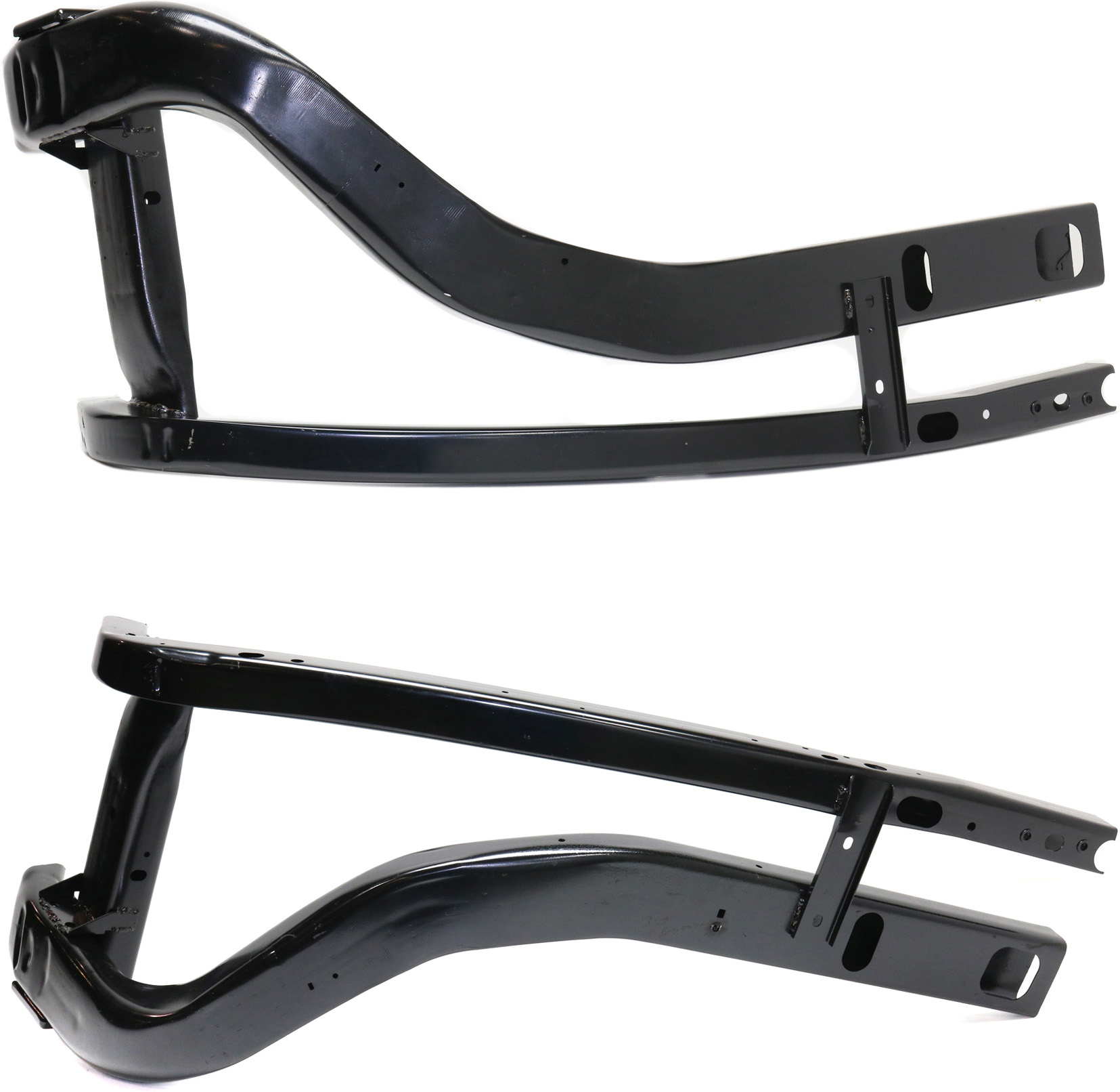 AM RAM 1500-09-18 RADIATOR SUPPORT RH AND LH Side Rail Steel Includes 19-23-1500 Classic Crew Quad Cab SKU SET REPD250513 Partslink CH1225264 CH1225265 OEM 68267302AB 68267303AB