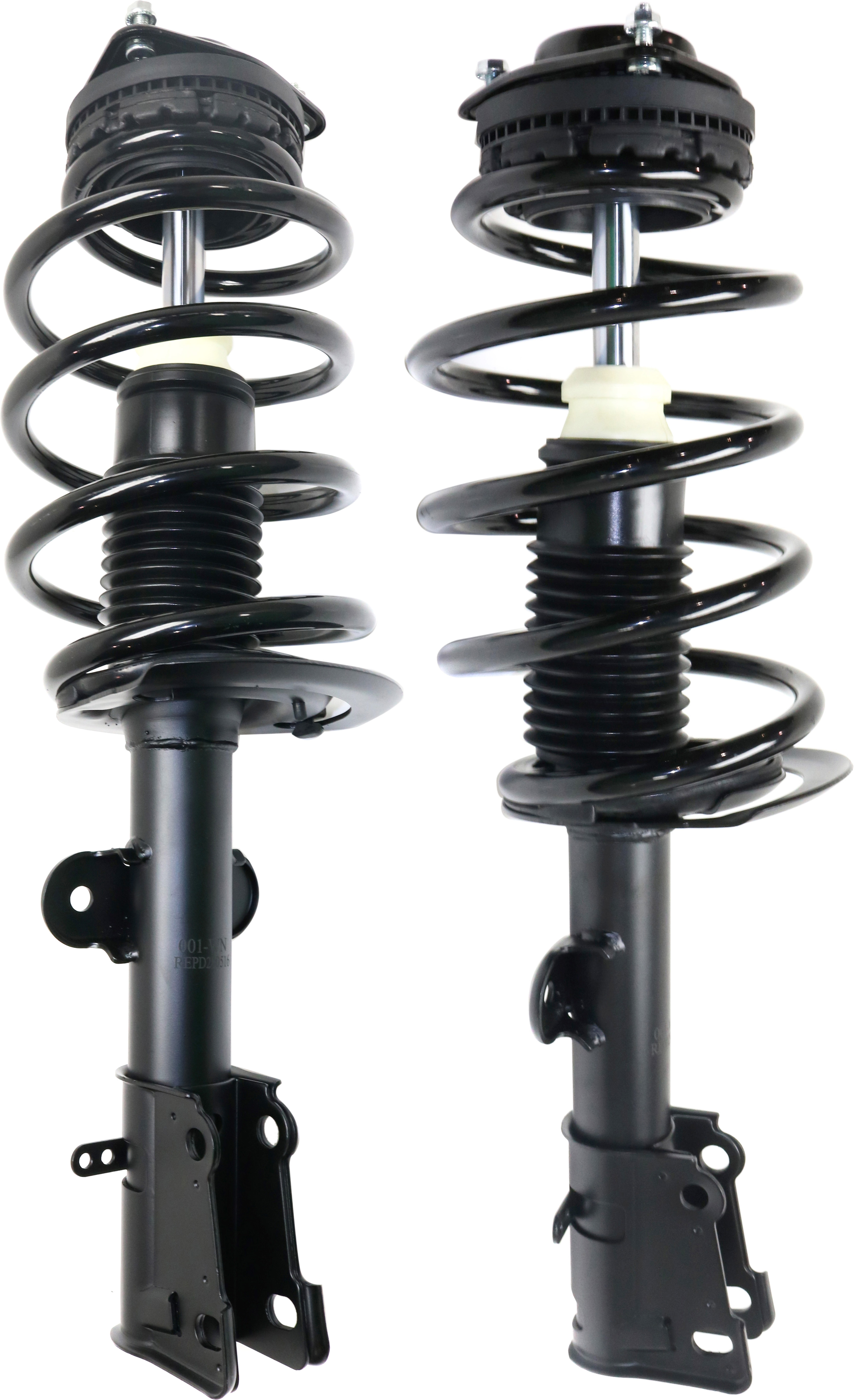 AM TOWN COUNTRY GRAND CARAVAN 08-10 FRONT FULLY LOADED STRUT RH AND LH Gas Charged Twin tube Set of 2 SKU SET REPD280515 OEM 68042864AA 68033952AA
