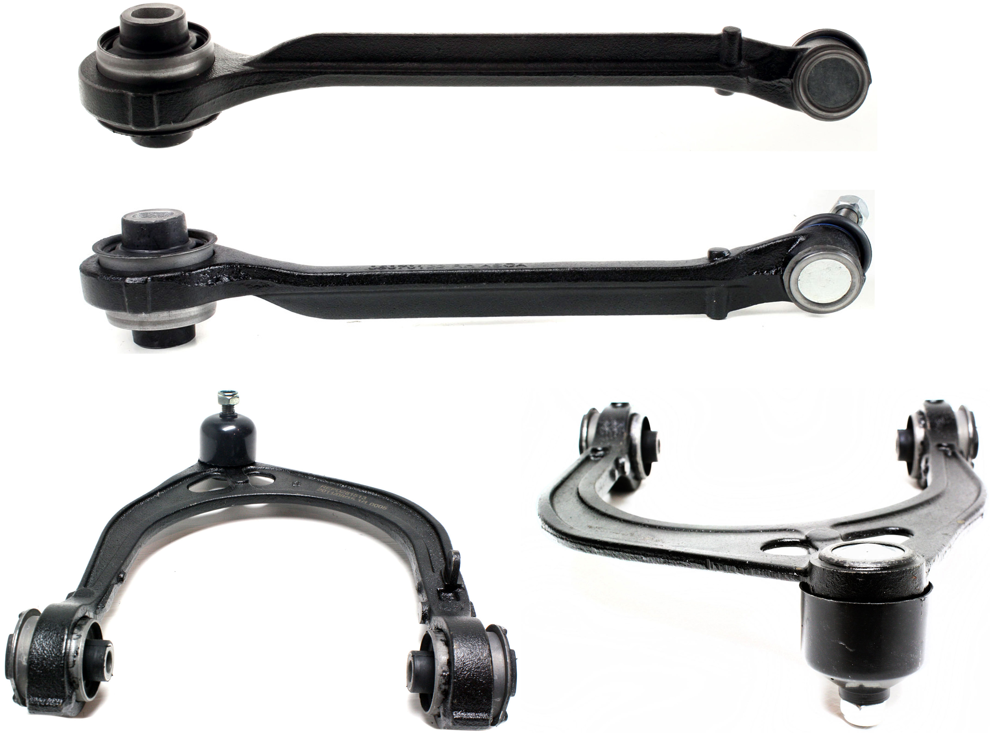 AM CHRYSLER 300-05-14 FRONT CONTROL ARM RH AND LH Upper and Lower Forward Set of 4 SKU SET REPD281513-4 OEM 4782612AC 4782612AD 5180606AA