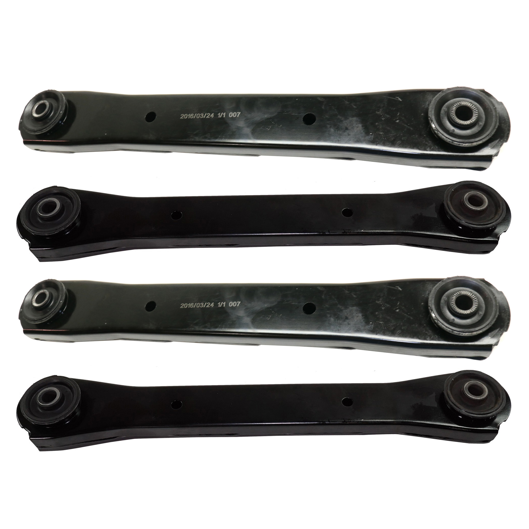 AM RAM FULL SIZE P U 05-09 FRONT CONTROL ARM KIT RH AND LH Upper and Lower Set of 4-4WD without Ball Joint with Bushing SKU SET REPD281555-4 OEM 52106774AB 52013798AB 52013797
