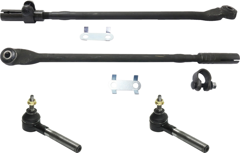 AM CONCORDE 98-04 FRONT TIE ROD RH AND LH Inner and Outer Set of 4 SKU SET REPD282113-4 OEM 2693180-4011843-4011843B 45A08