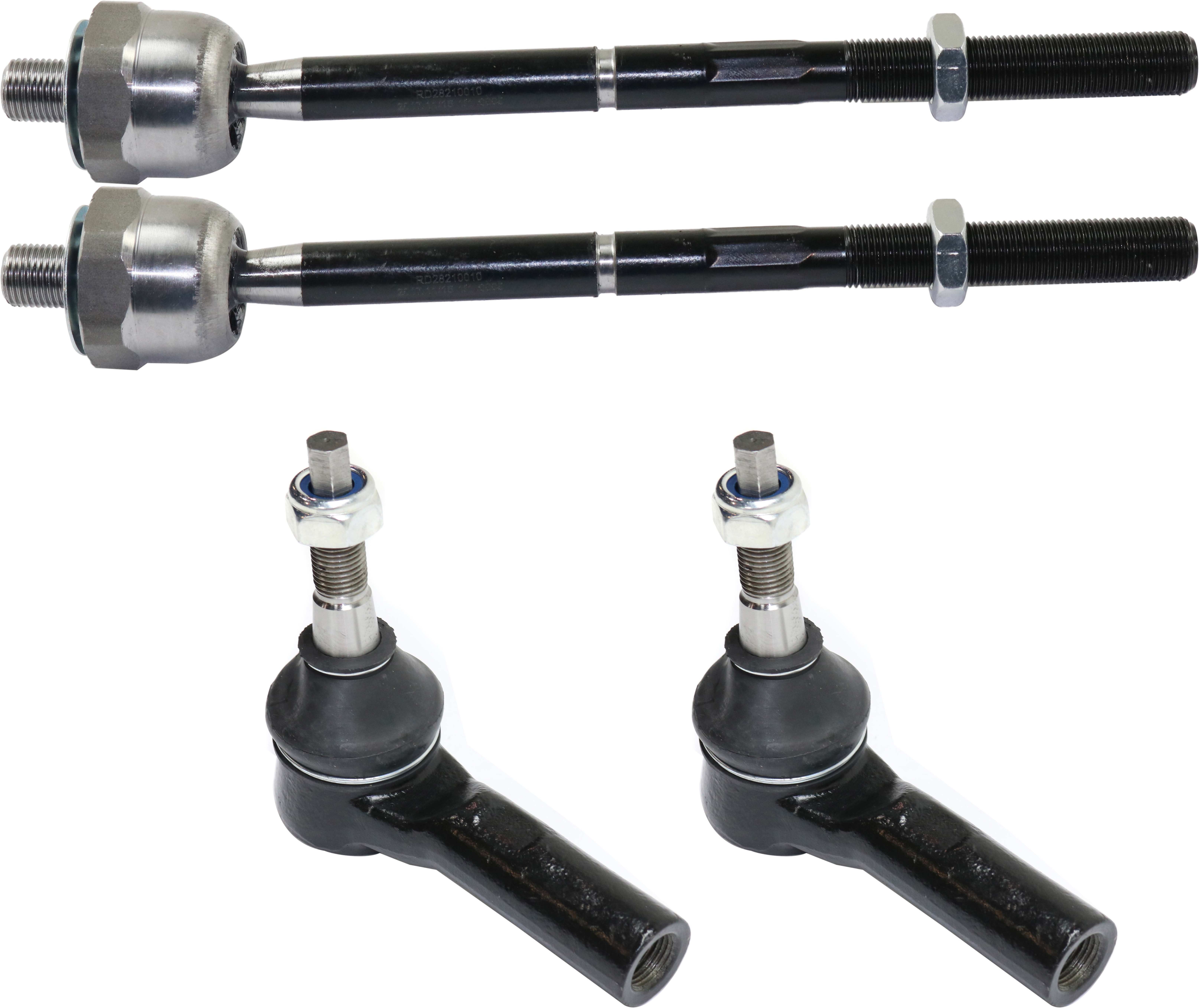 AM DURANGO 04-06 FRONT TIE ROD END RH AND LH Inner and Outer SKU SET REPD282162-4 OEM 2693418-4012081-4012081B 45A10