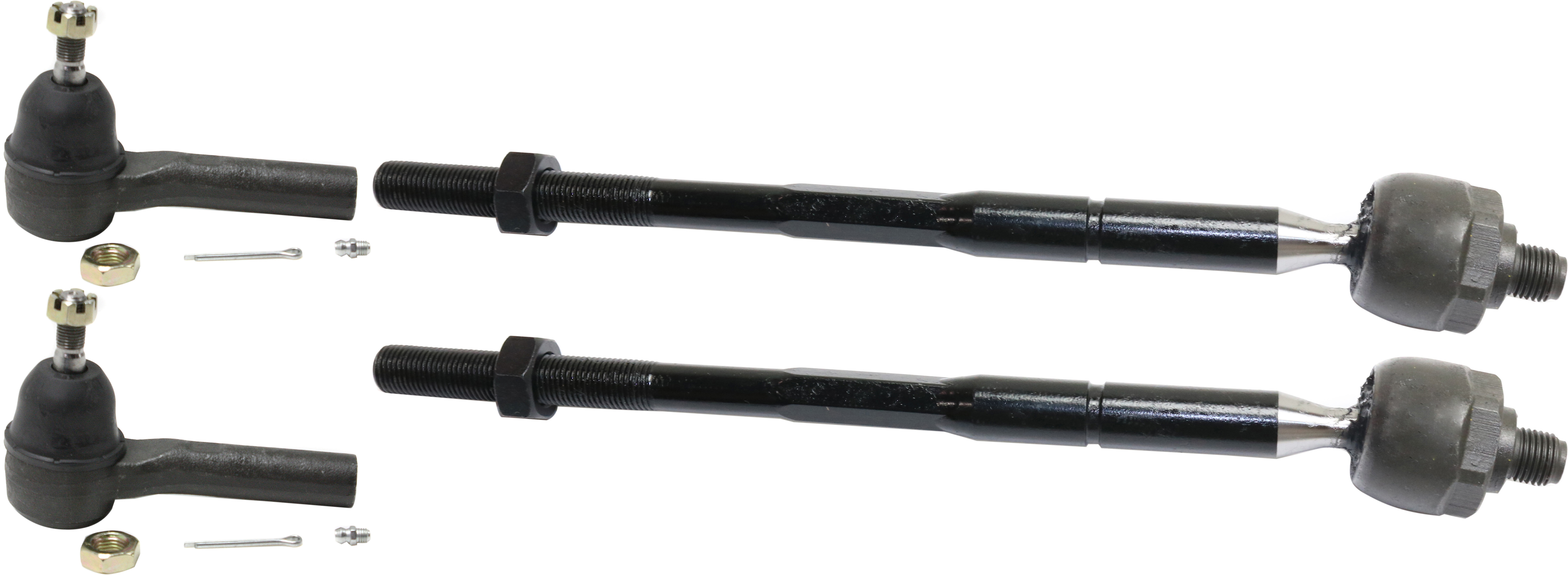 AM CARAVAN GRAND CARAVAN 05-07 FRONT TIE ROD END RH AND LH Inner and Outer SKU SET REPD282163-4 OEM 2693277-4011940-40119940-40119