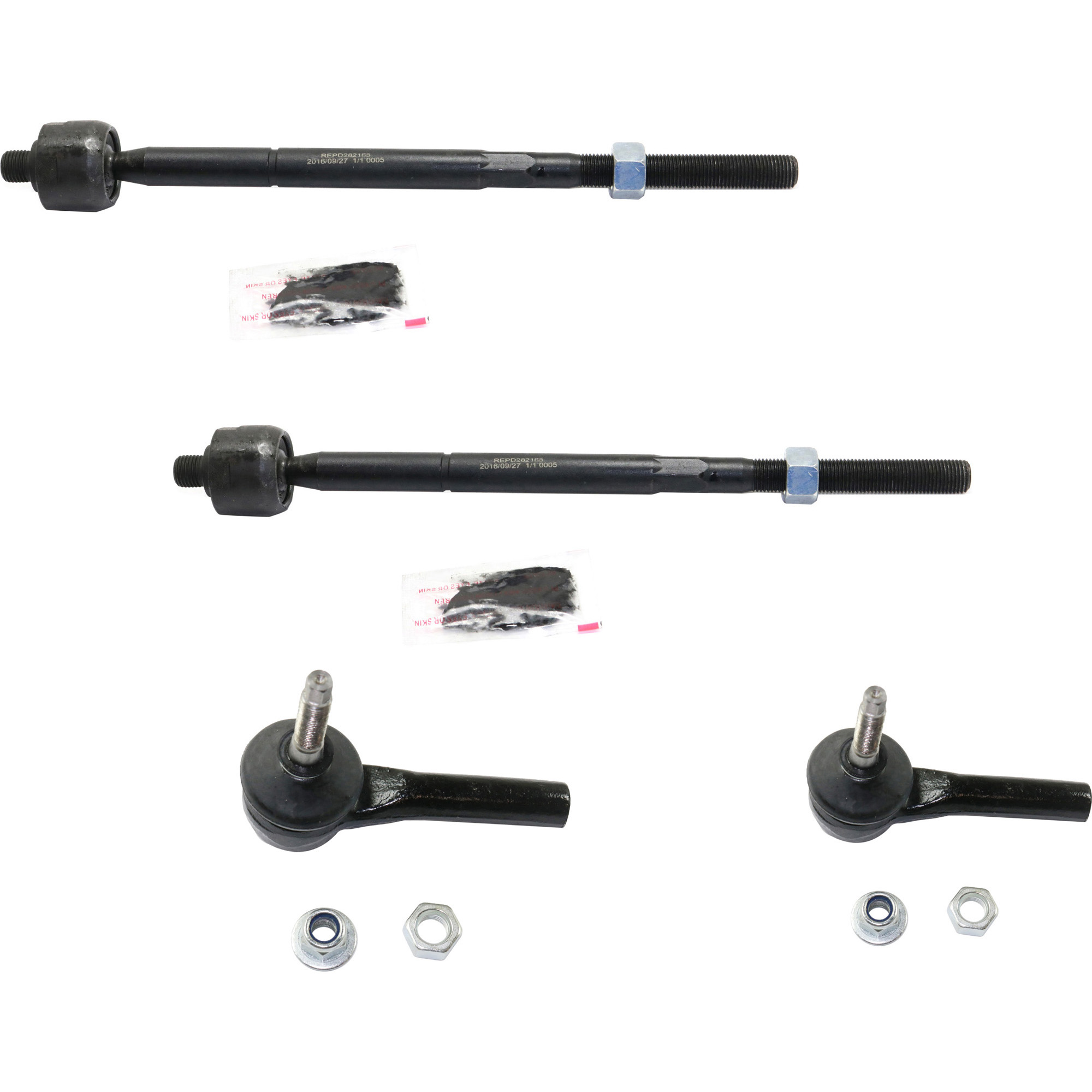 AM SEBRING 07-10 JOURNEY 09-20 FRONT TIE ROD END RH AND LH Inner and Outer SKU SET REPD282165-4 OEM 68040223AB 5183761AD