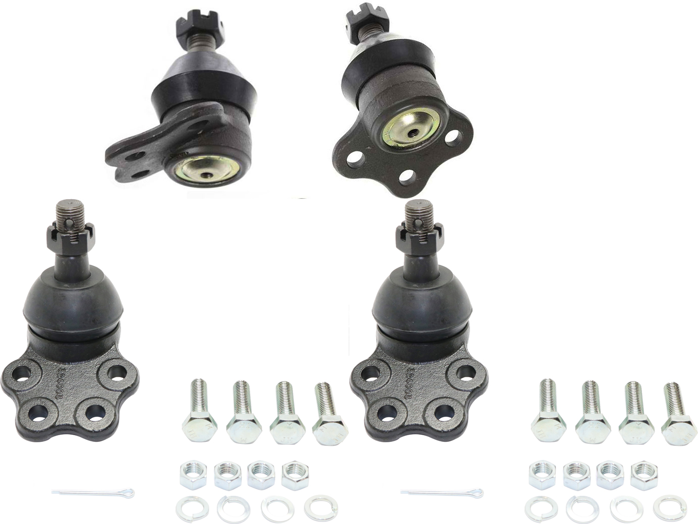 AM DAKOTA 97-99 DURANGO 99-99 FRONT BALL JOINT RH AND LH Upper and Lower SKU SET REPD282304-4 OEM 104251-287012-2601491-5001094