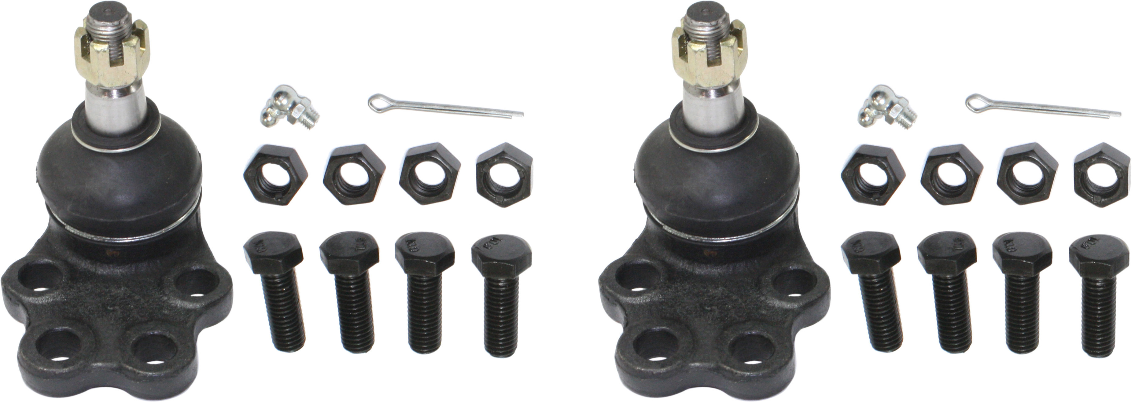AM RAM 1500-00-01 FRONT BALL JOINT RH AND LH Lower Greasable SKU SET REPD282325-2 OEM 104276-2601534-5021289-5051277