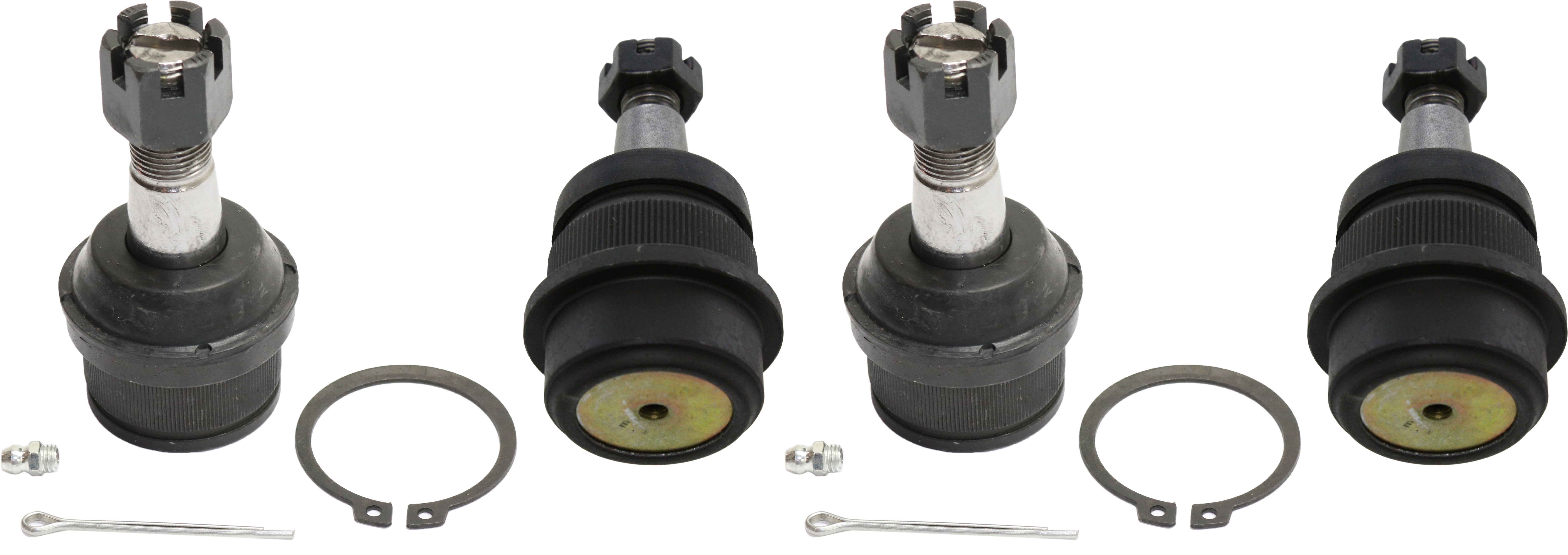 AM RAM 1500 PICKUP 00-01 FRONT BALL JOINT RH AND LH Upper and Lower Set of 4-4WD SKU SET REPD282333-4 OEM 104325-2601550-5051289-45D2289