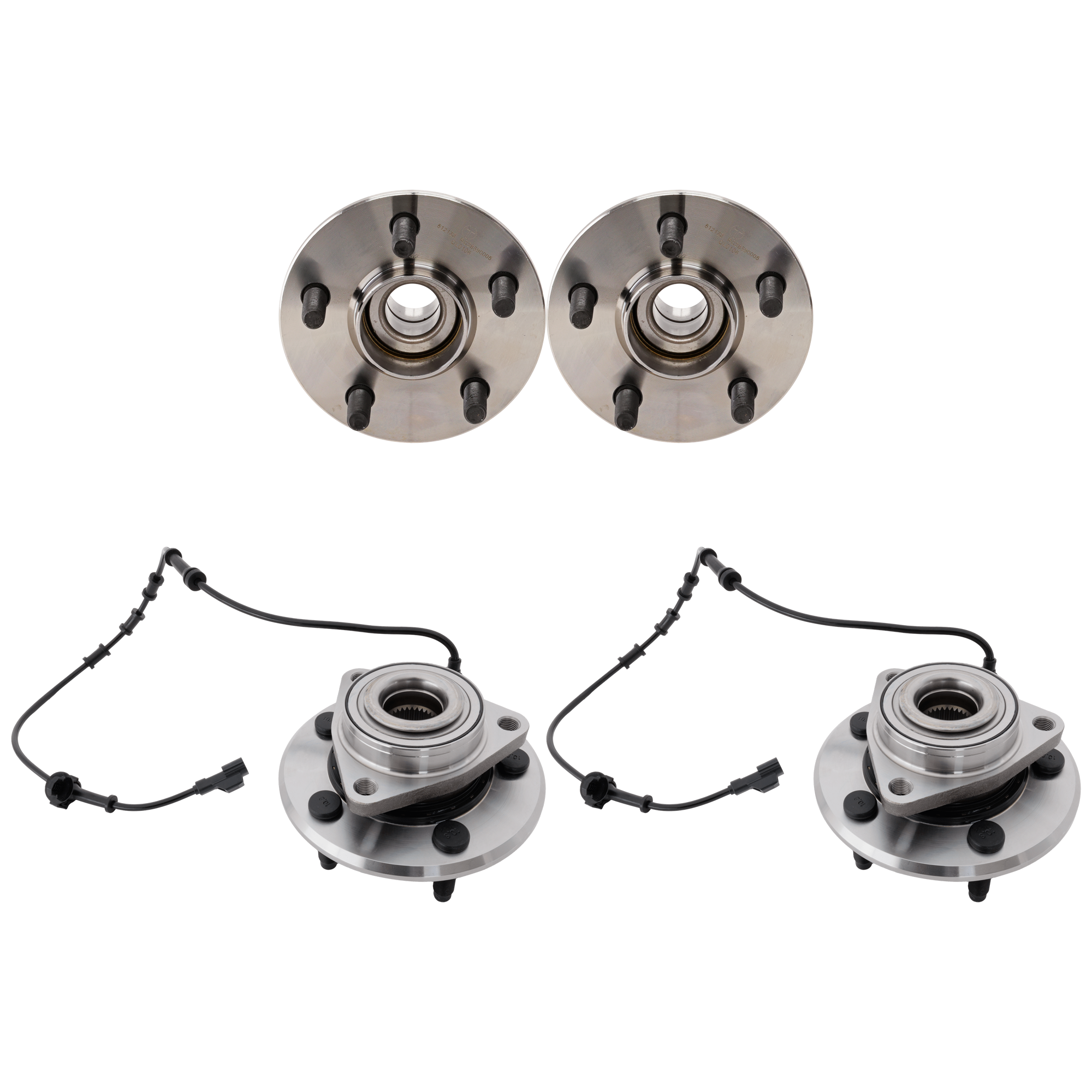 AM CIRRUS 95-97 FRONT AND REAR HUB ASSEMBLY RH AND LH SKU SET REPD283701-4 B OEM 4578144AB