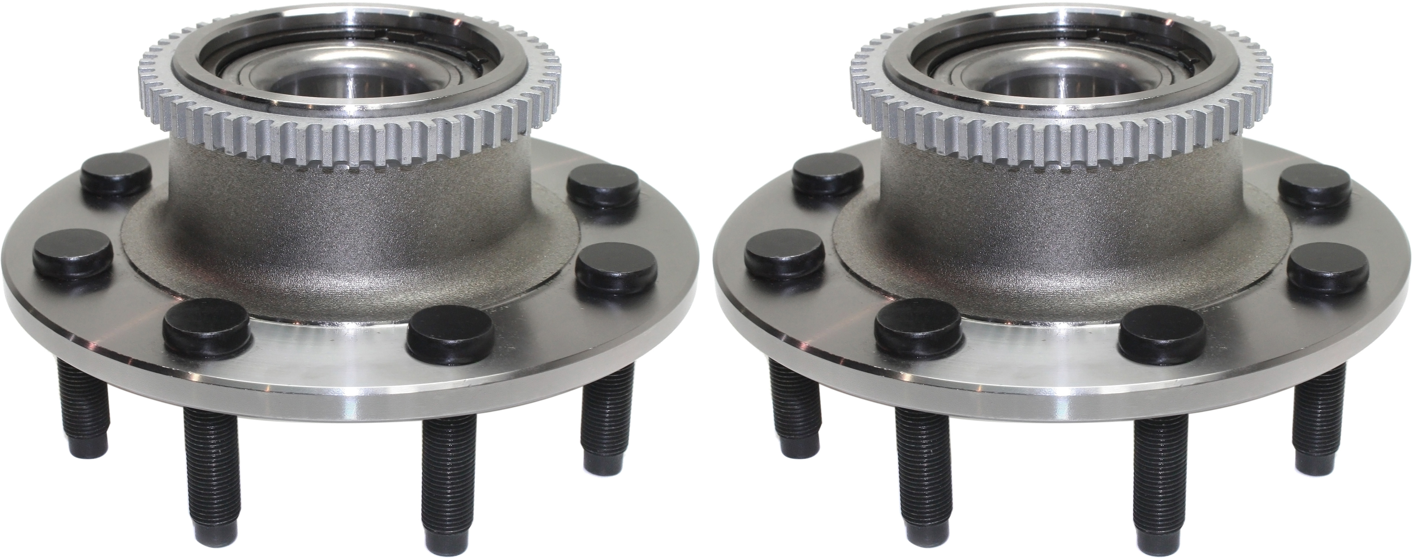 AM RAM 2500-3500 P U 94-02 FRONT HUB ASSEMBLY RH AND LH 8 Lugs 8 x 6.5 in. Bolt Pattern Rear Wheel Drive SKU SET REPD283719-2 OEM 715139-05015228AA 5015228AA BR