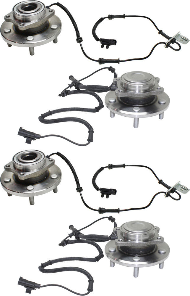 AM GRAND CARAVAN TOWN COUNTRY 08-11 REAR HUB ASSEMBLY RH AND LH SKU SET REPD283724-4 OEM 5154214AA