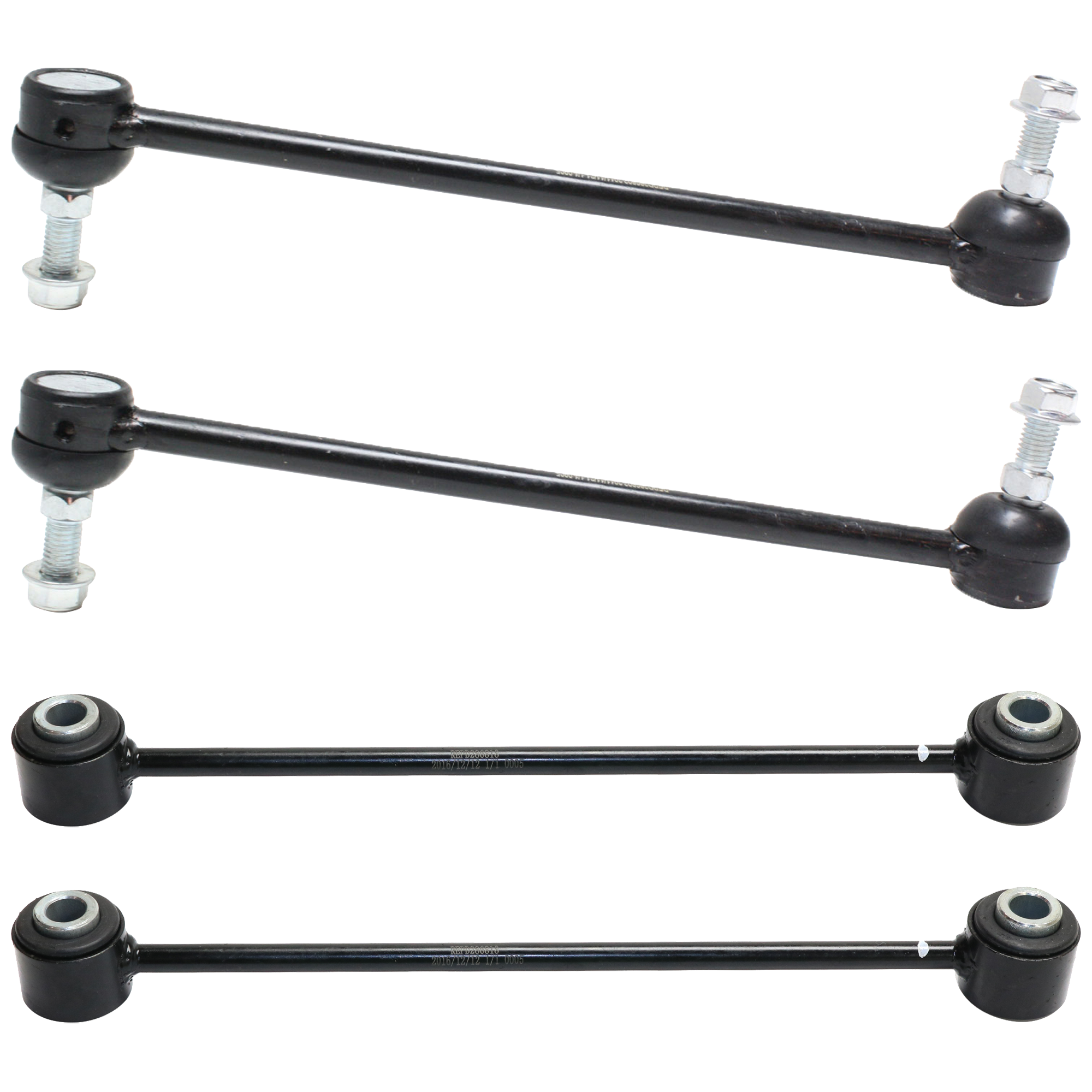 AM PACIFICA 04-08 FRONT AND REAR SWAY BAR LINK RH=LH Set of 4 SKU SET REPD286802-4 OEM 18189-687000-2652212-4694855-5