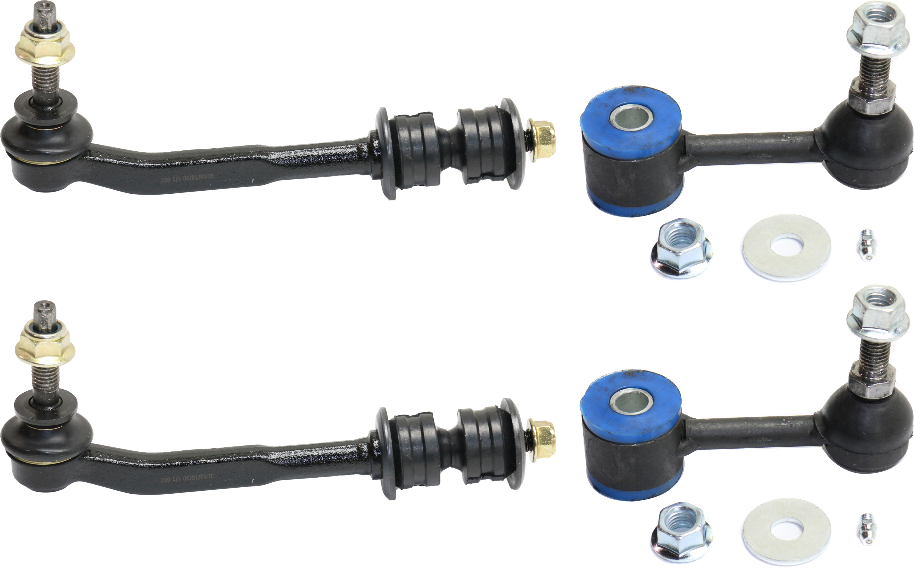 AM DURANGO 04-09 FRONT AND REAR SWAY BAR LINK RH AND LH SKU SET REPD286808-4 OEM 1880947-2651585-5451376-45G037
