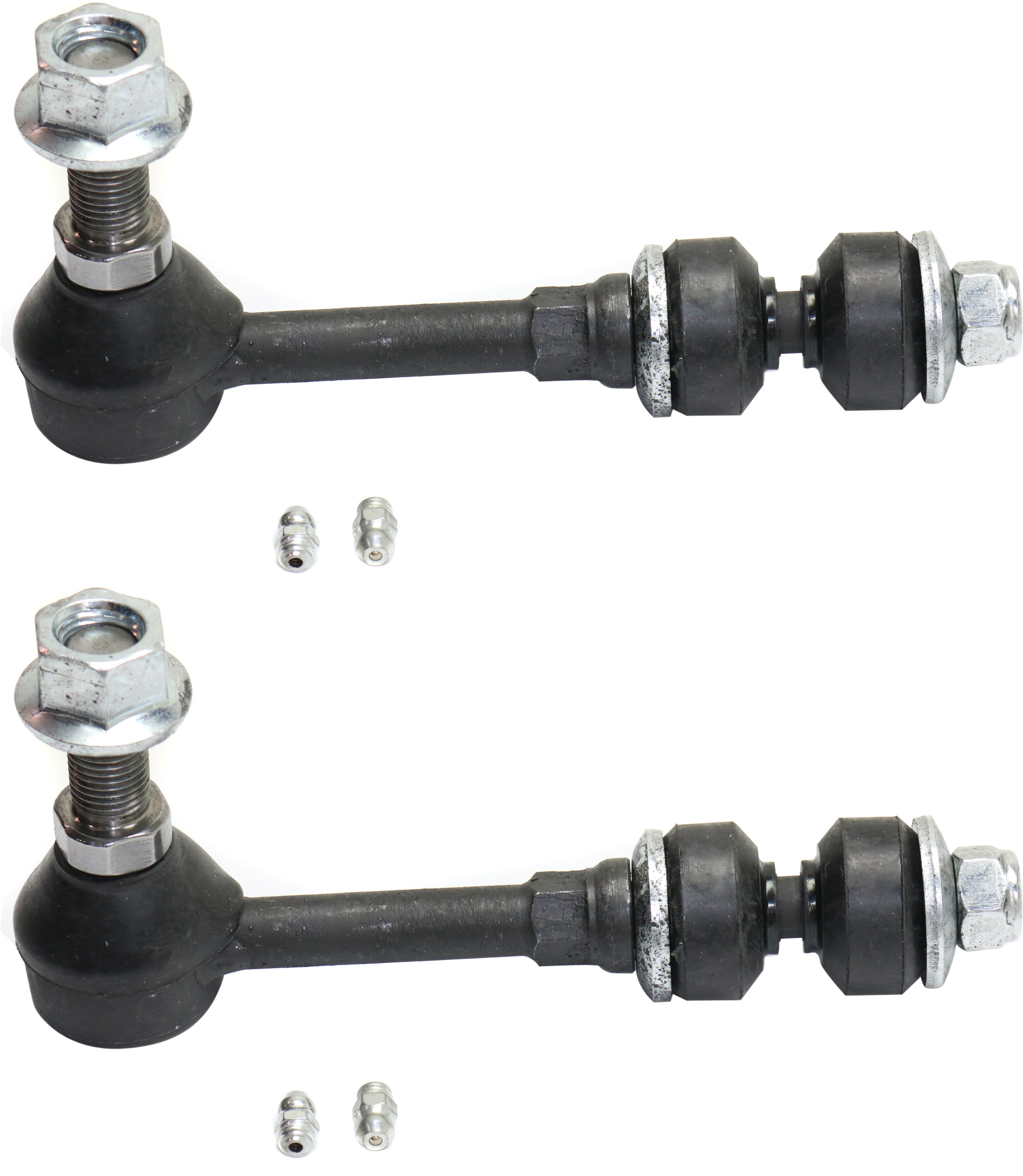 AM DODGE FULL SIZE PICKUP 06-10 FRONT SWAY BAR LINK RH AND LH SKU SET REPD286812-2 OEM 2653021-2653023-5451735-545173